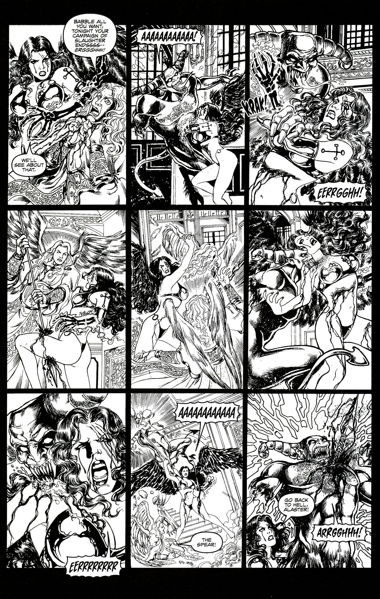 Read online Brian Pulido's War Angel comic -  Issue #0 - 19