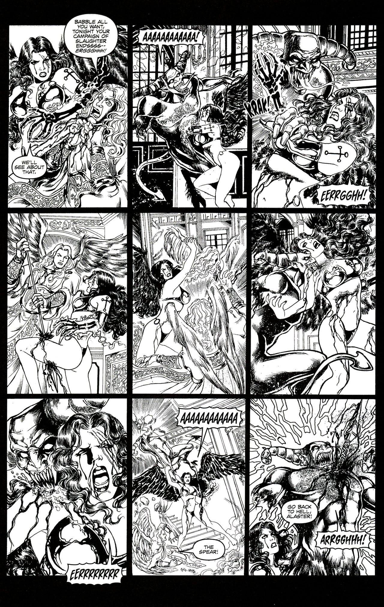 Read online Brian Pulido's War Angel comic -  Issue #0 - 19