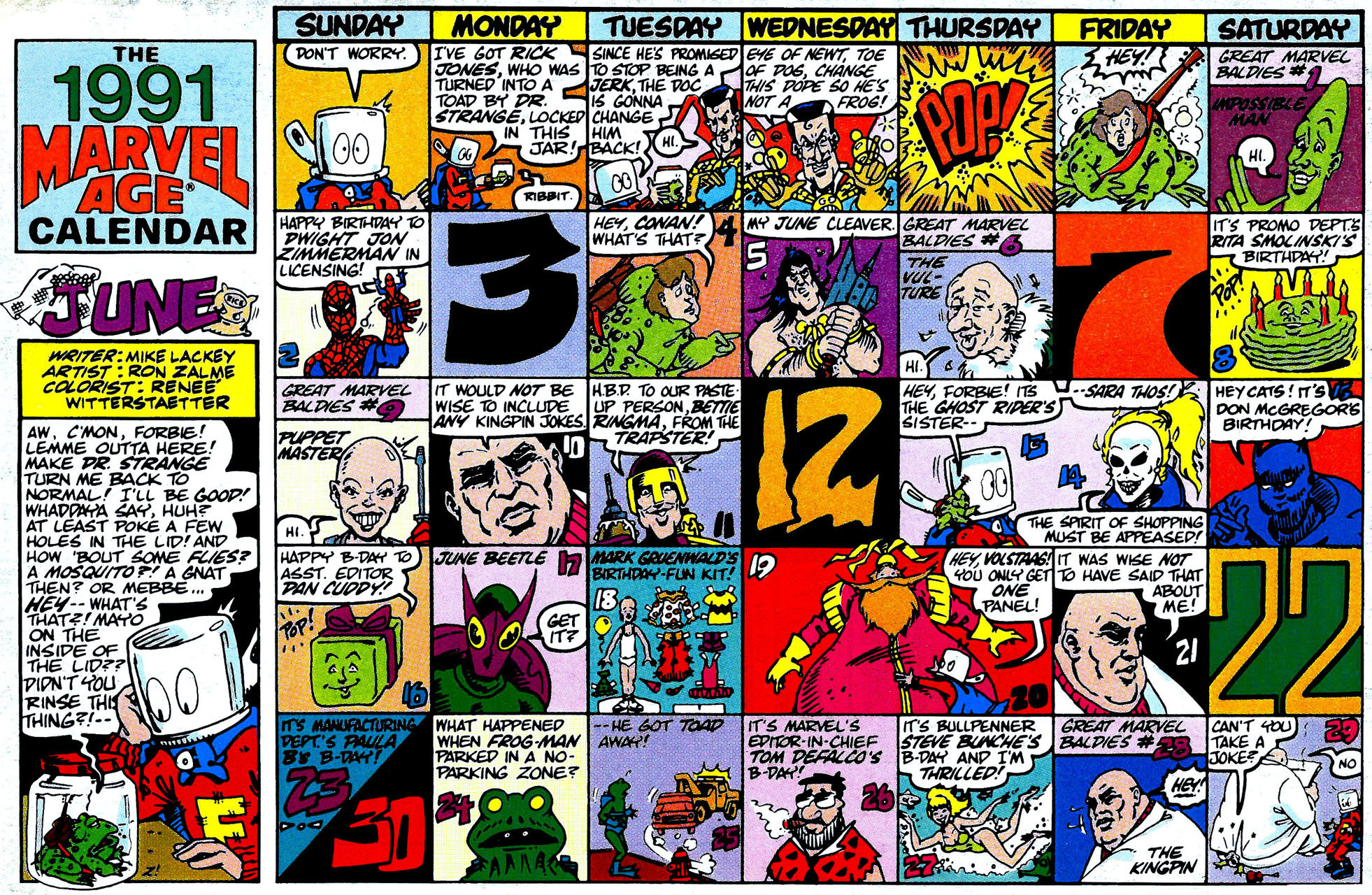 Read online Marvel Age comic -  Issue #102 - 34