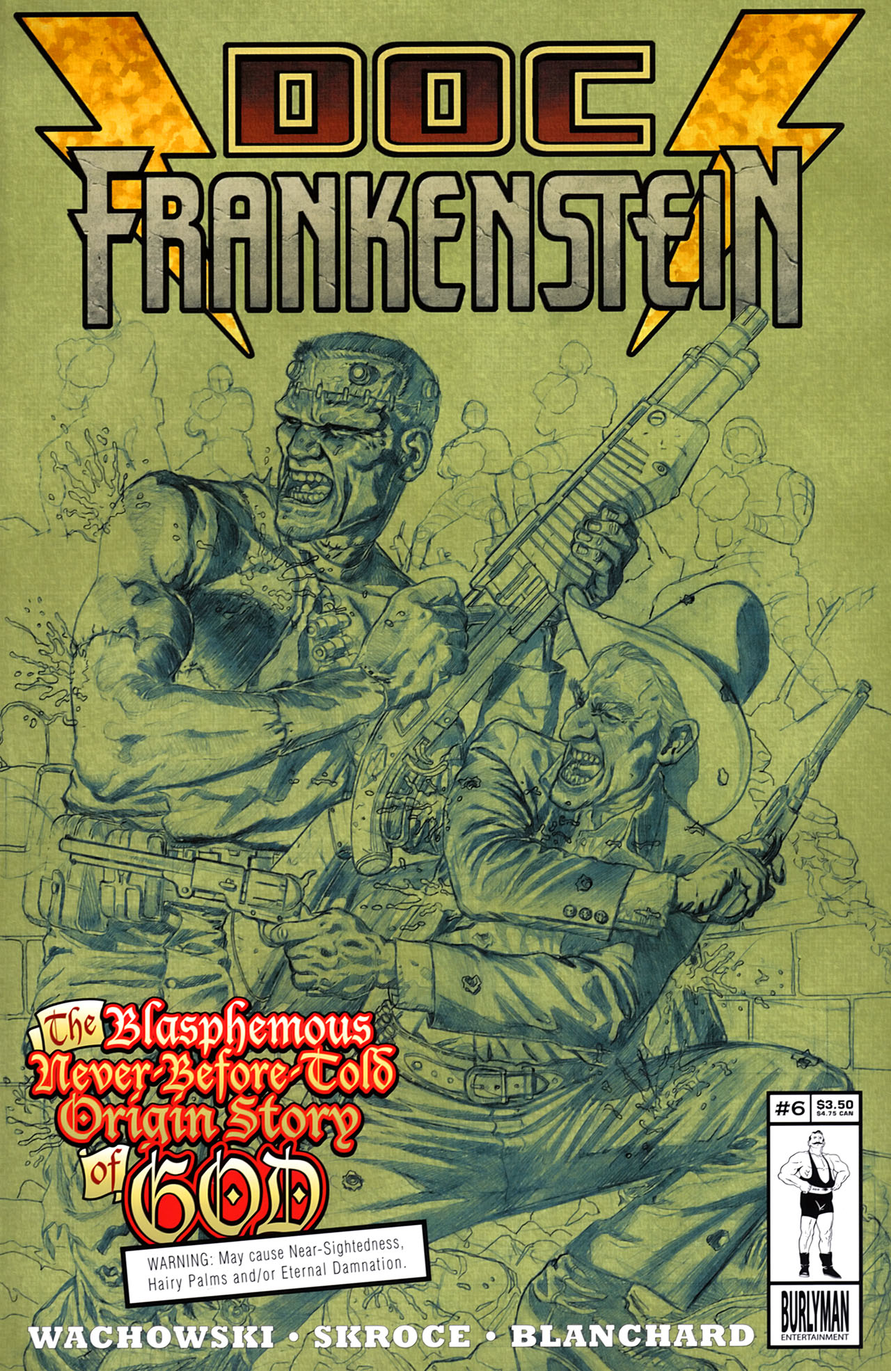 Read online Doc Frankenstein comic -  Issue #6 - 1