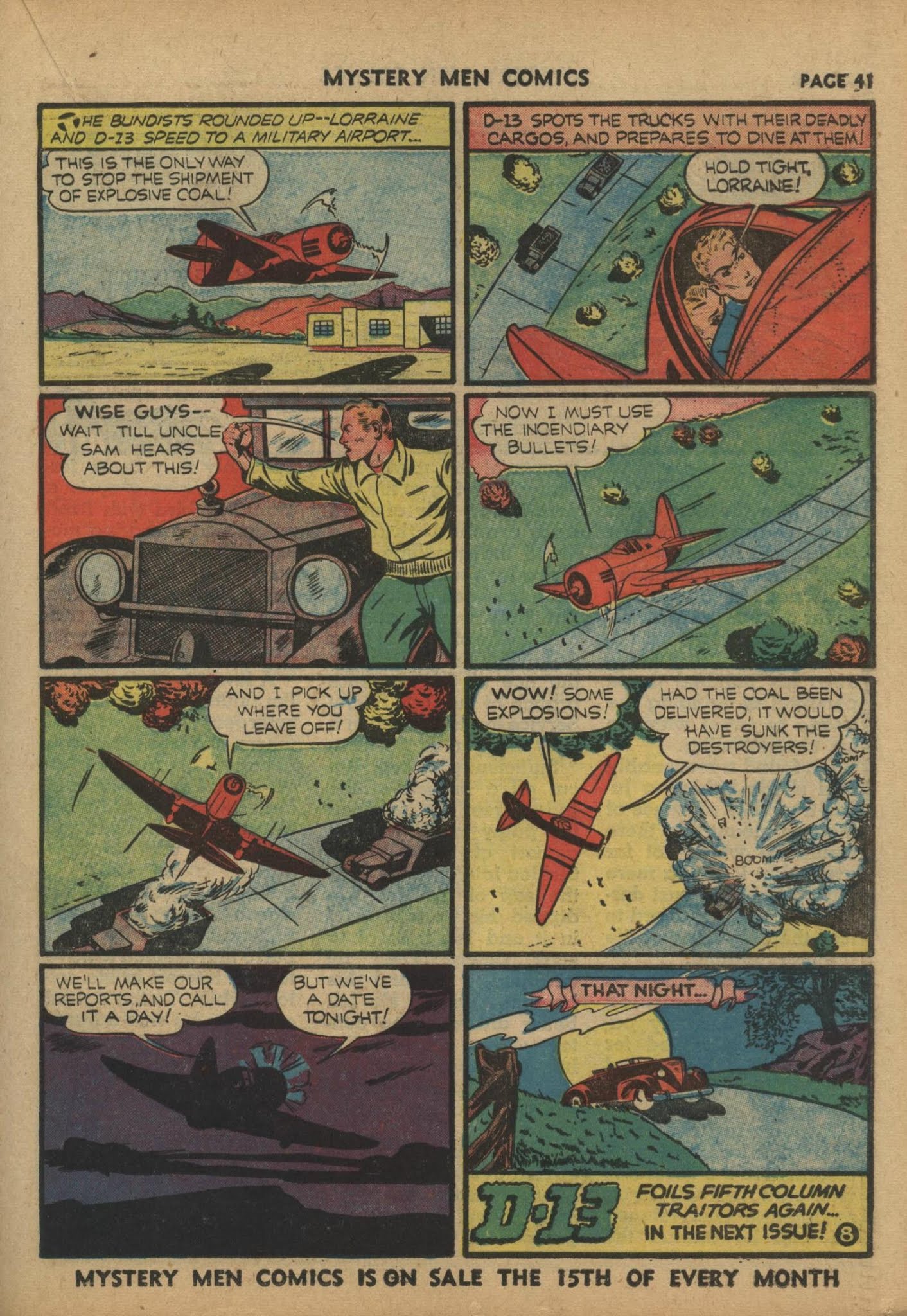 Read online Mystery Men Comics comic -  Issue #19 - 43