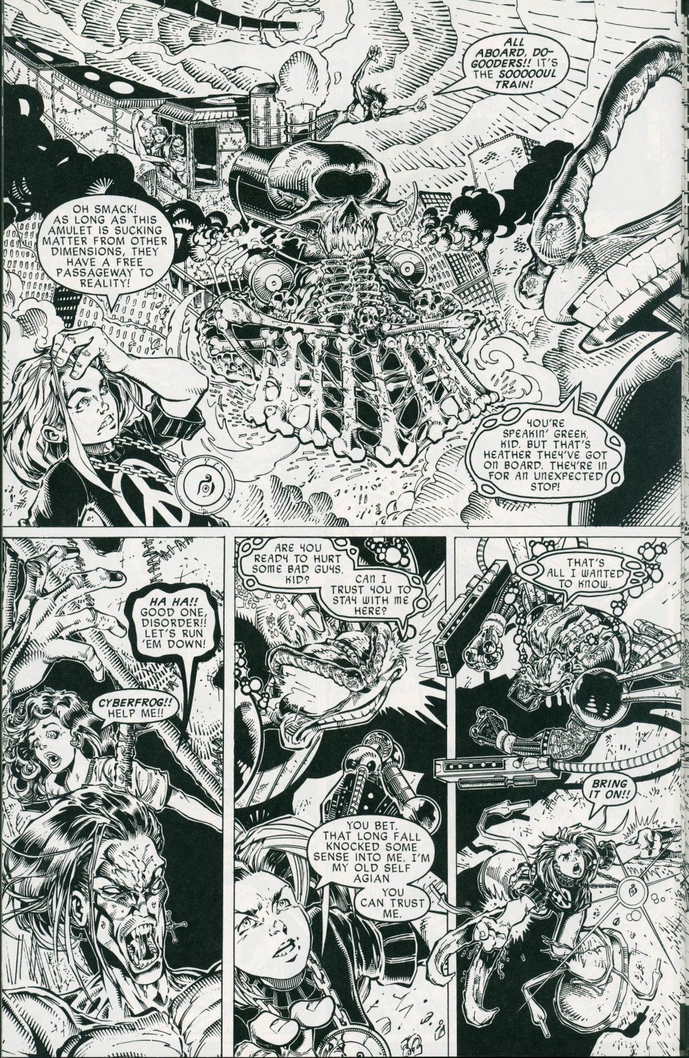 Read online Cyberfrog Vs Creed comic -  Issue # Full - 29