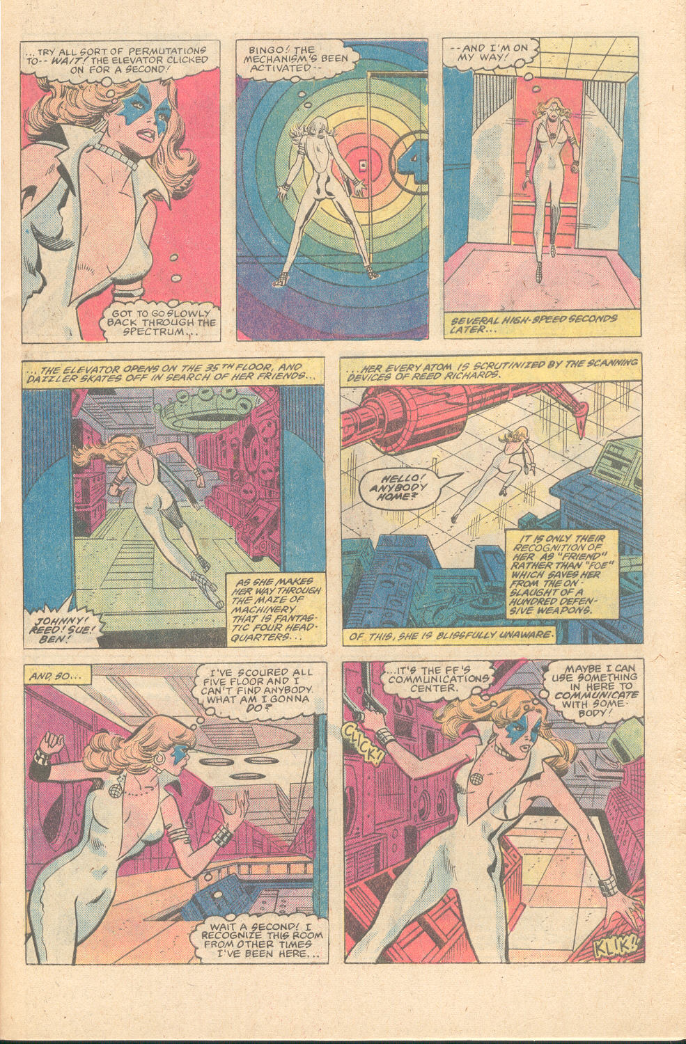 Read online Dazzler (1981) comic -  Issue #19 - 7