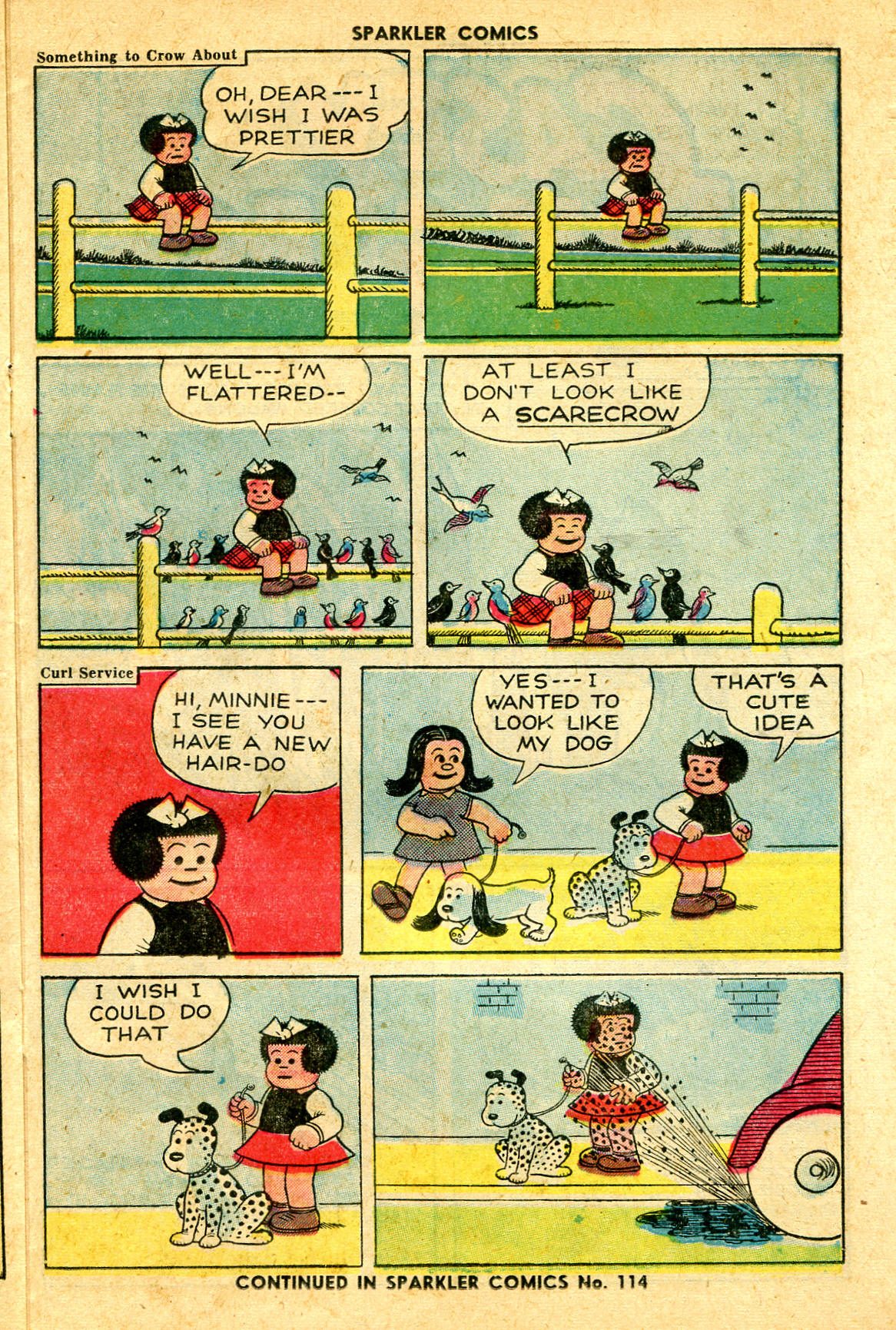 Read online Sparkler Comics comic -  Issue #113 - 23