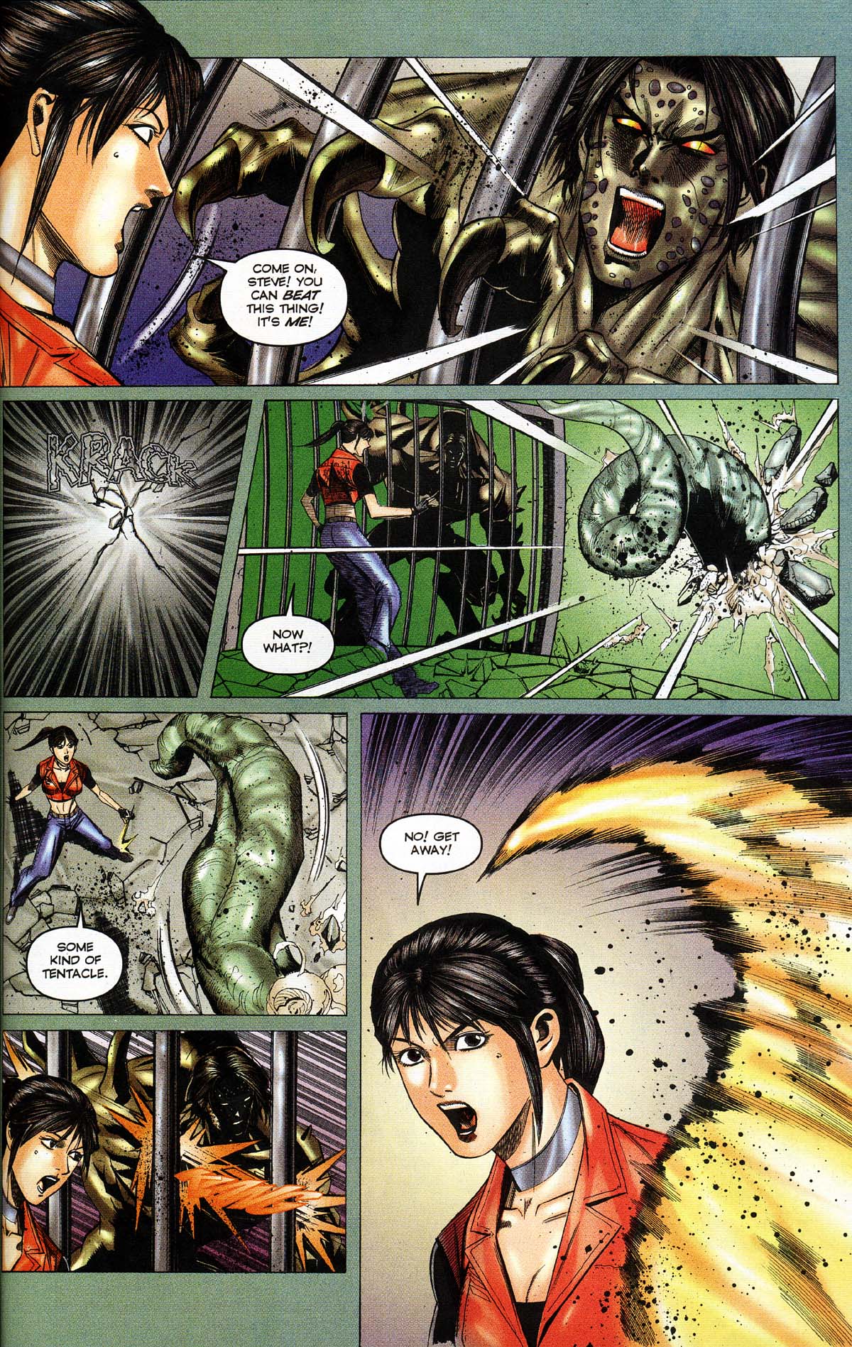 Read online Resident Evil Code: Veronica comic -  Issue #4 - 105