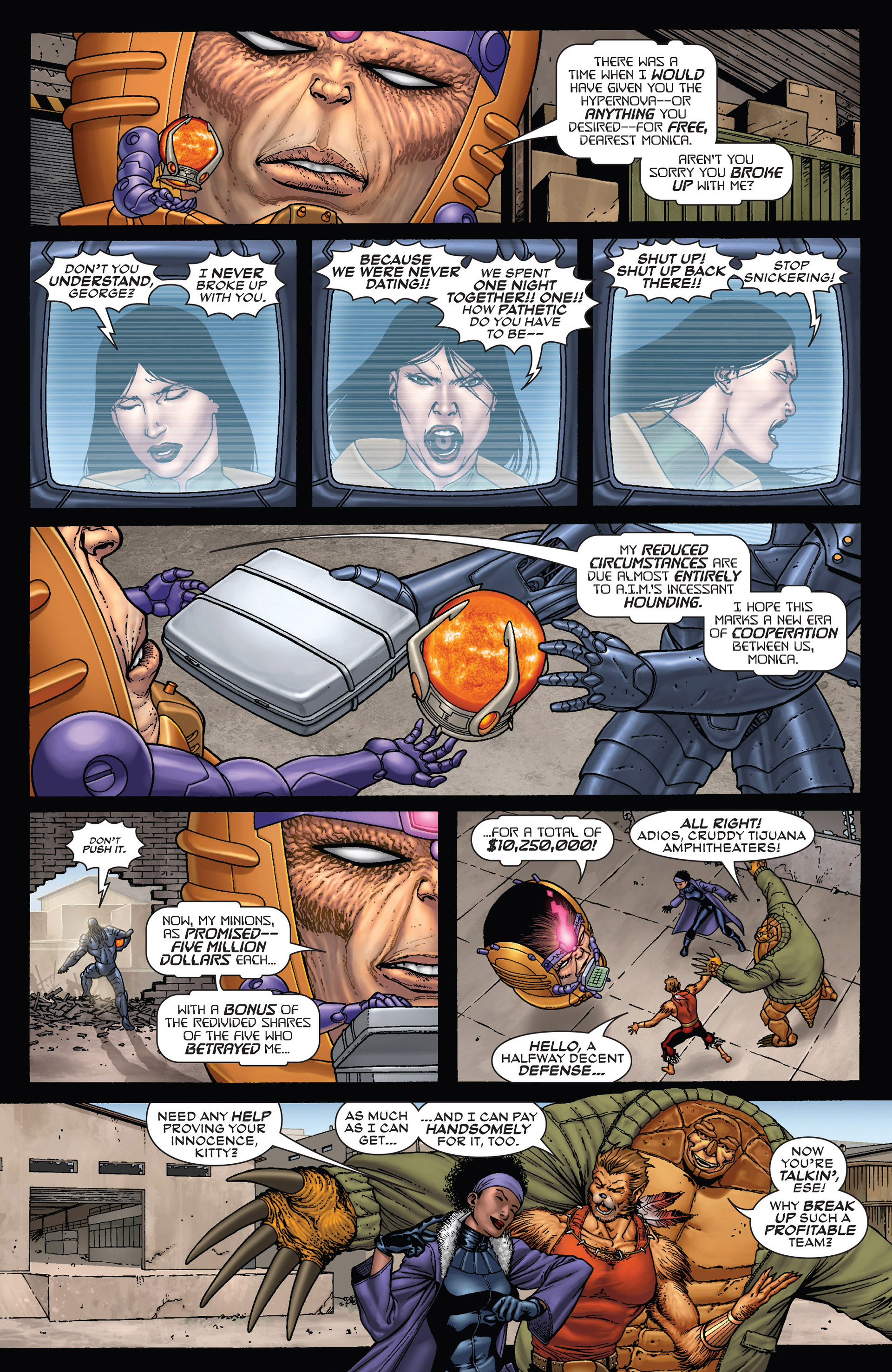 Read online Super-Villain Team-Up/MODOK's 11 comic -  Issue #5 - 19
