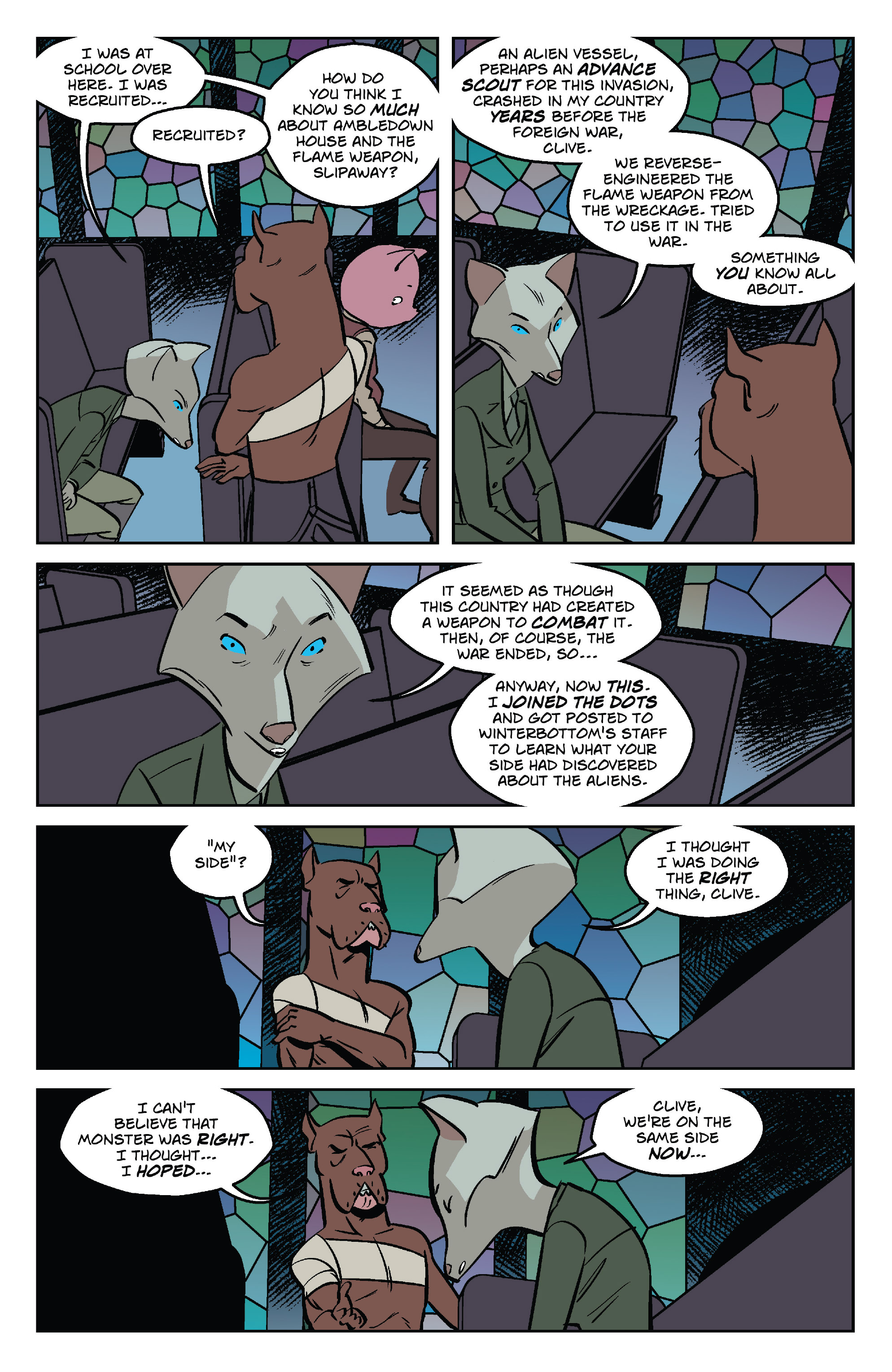 Read online Wild's End: Journey's End comic -  Issue # TPB (Part 1) - 69