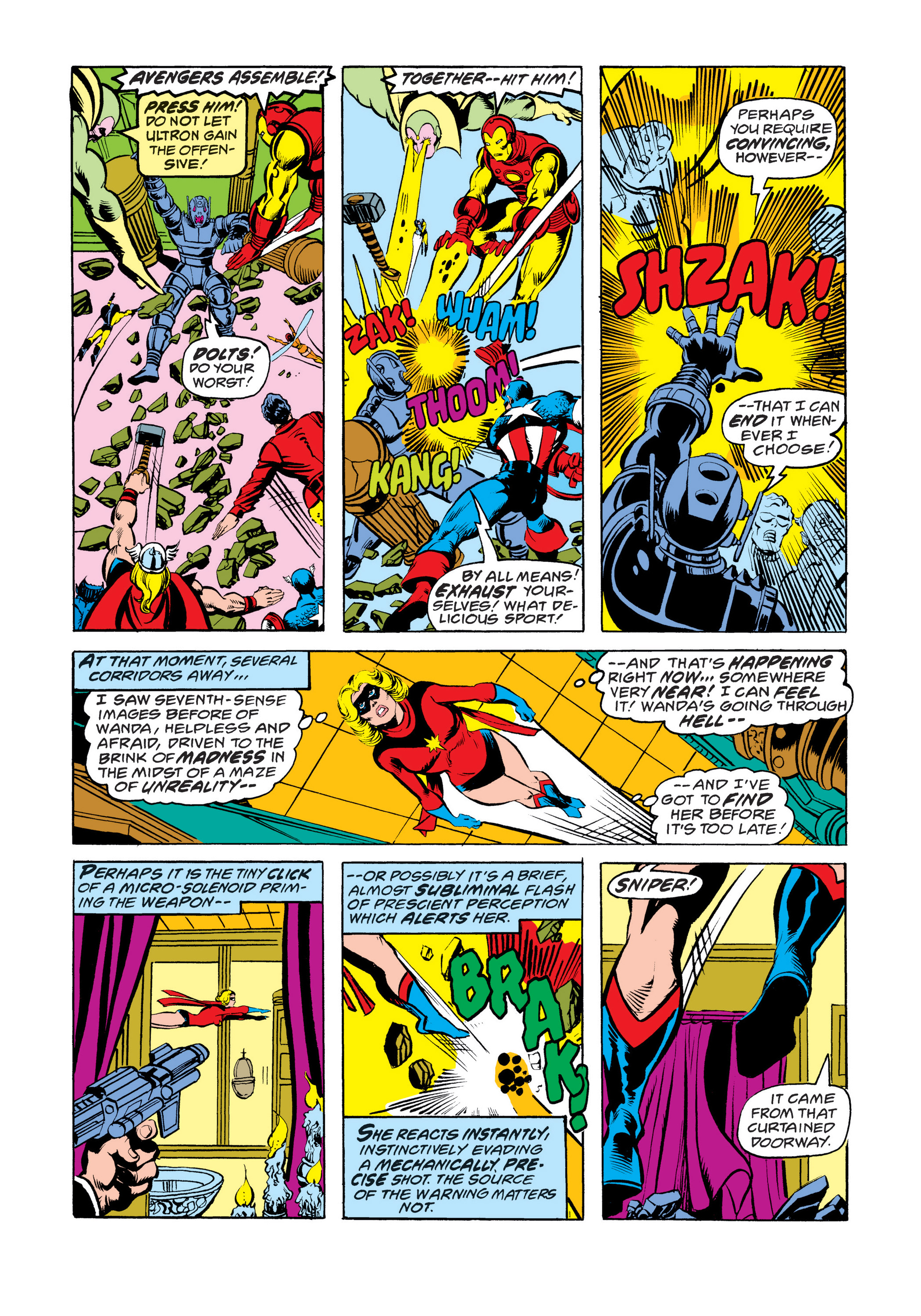 Read online Marvel Masterworks: The Avengers comic -  Issue # TPB 17 (Part 3) - 20