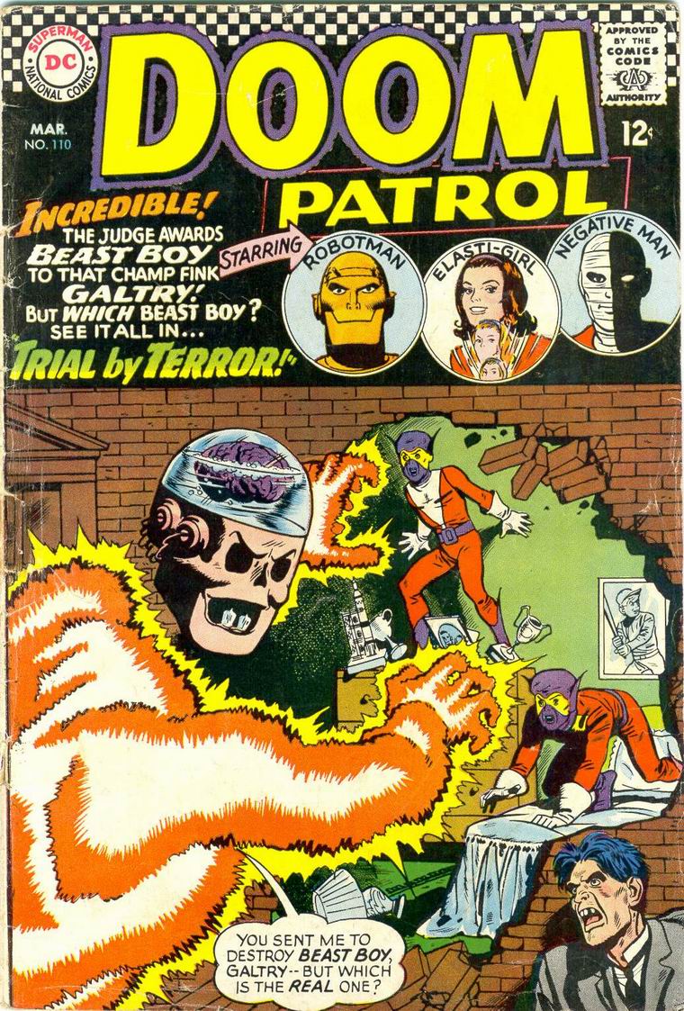 Read online Doom Patrol (1964) comic -  Issue #110 - 1