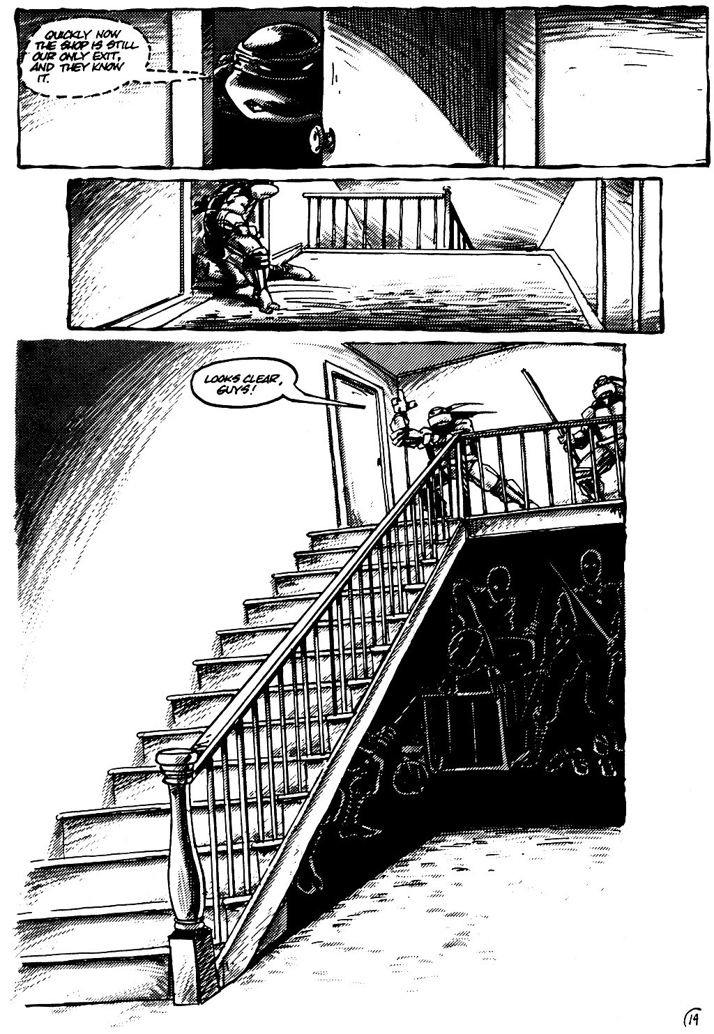 Read online Teenage Mutant Ninja Turtles (1984) comic -  Issue #10 - 15