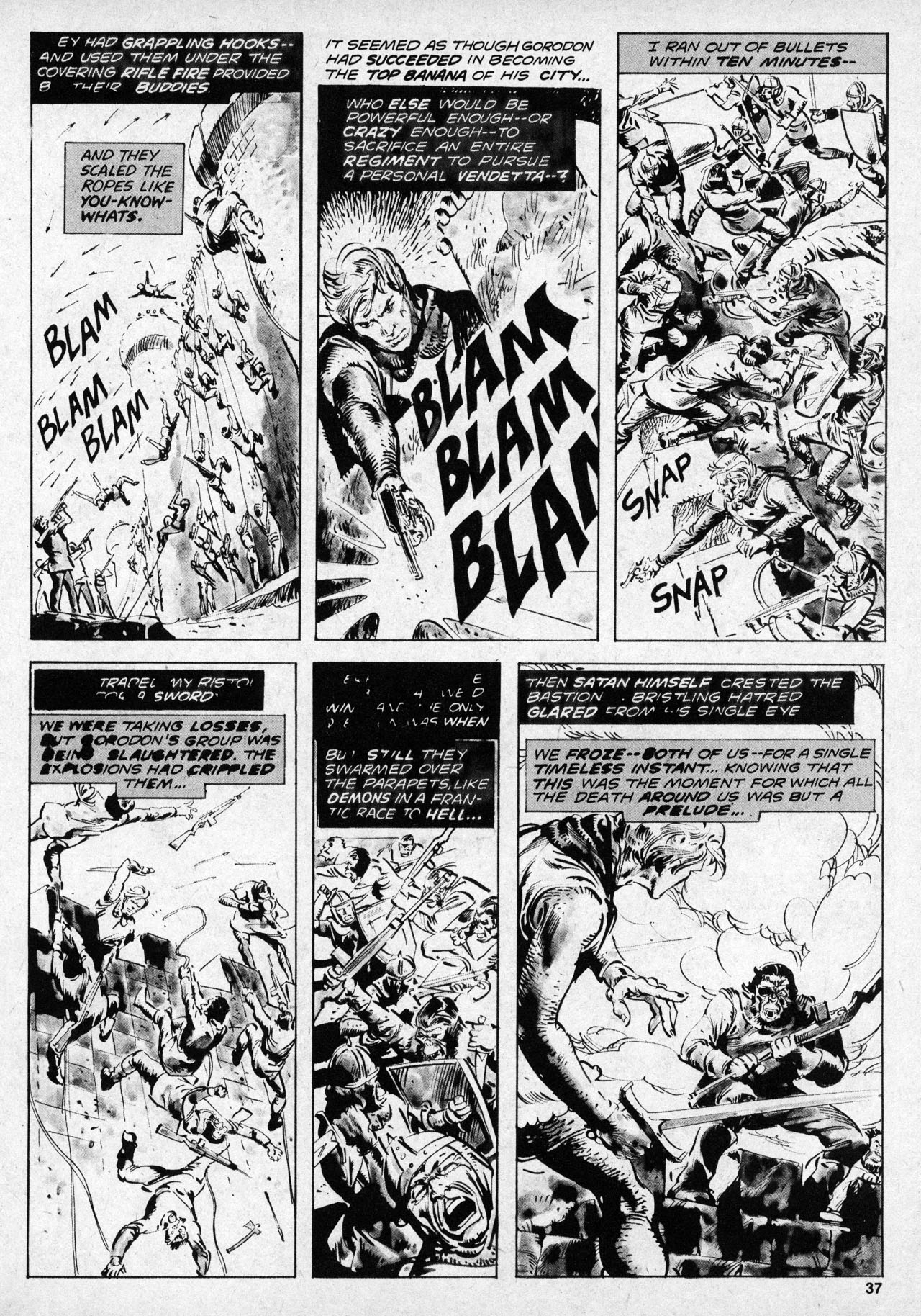 Read online Planet of the Apes comic -  Issue #10 - 37