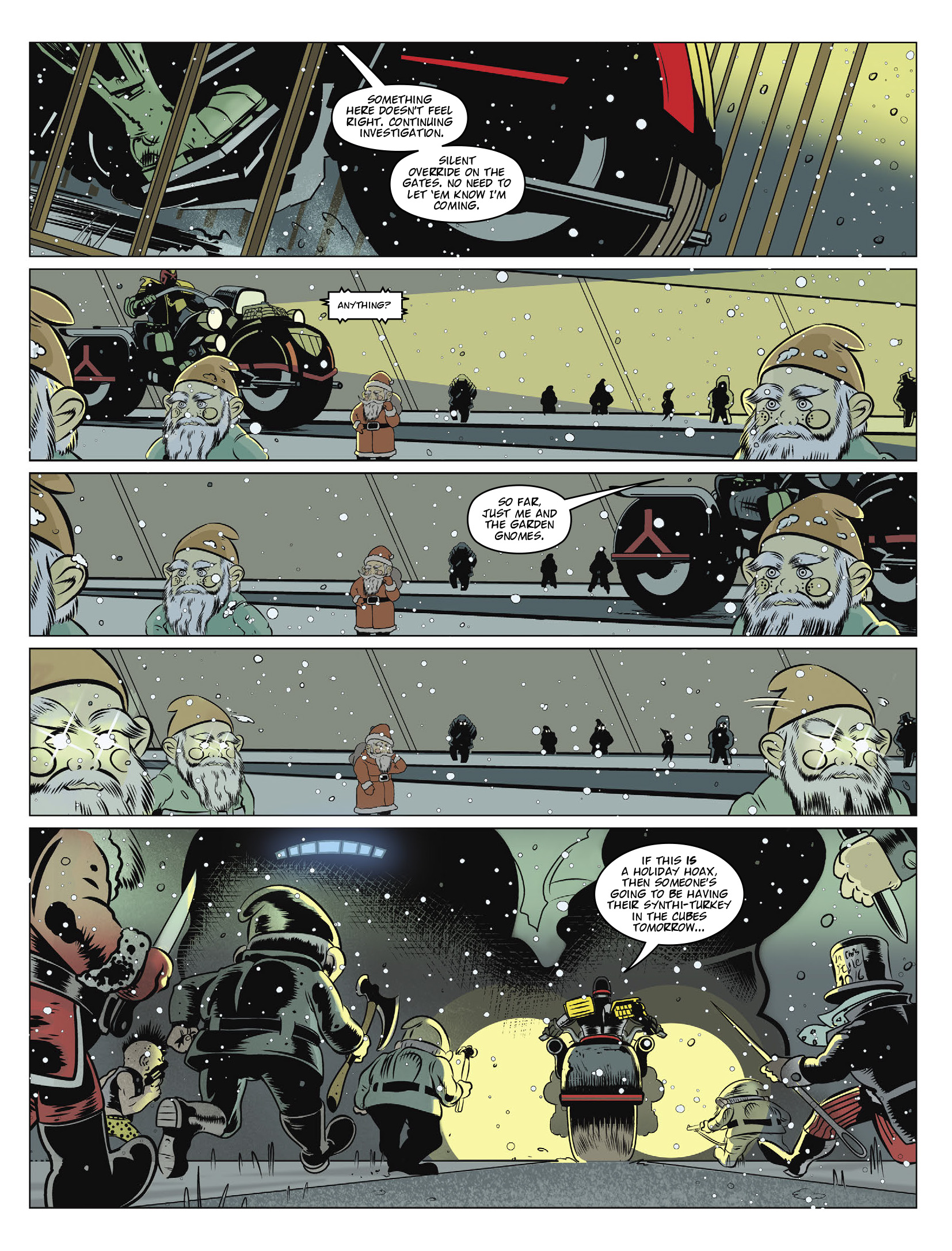 Read online Judge Dredd Megazine (Vol. 5) comic -  Issue #451 - 6