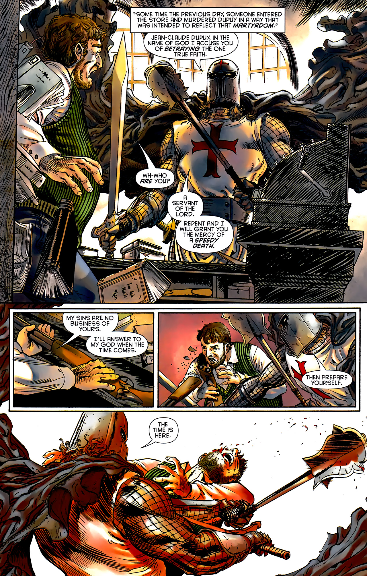 Read online Azrael (2009) comic -  Issue #10 - 9