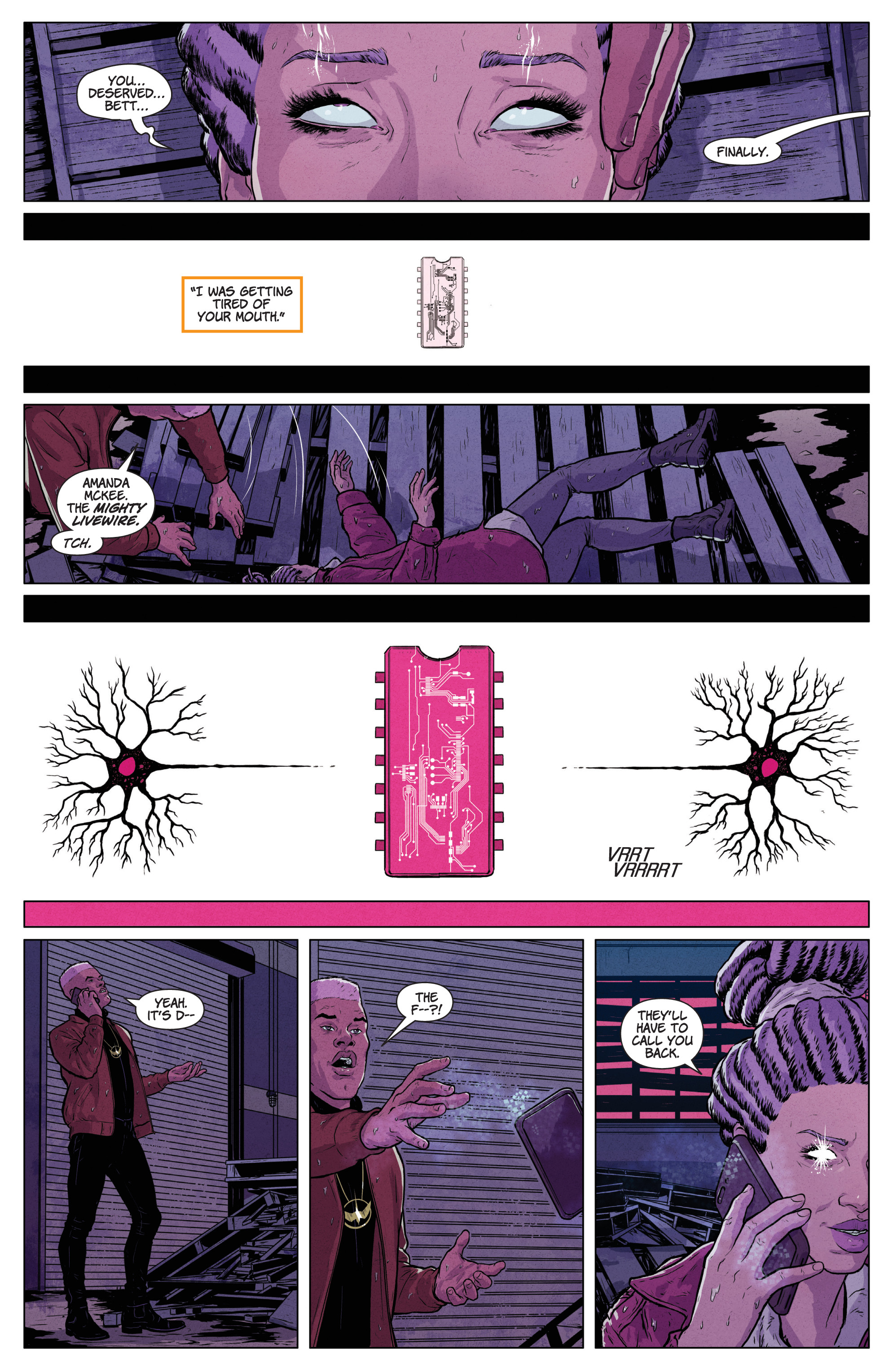 Read online Livewire comic -  Issue #4 - 7
