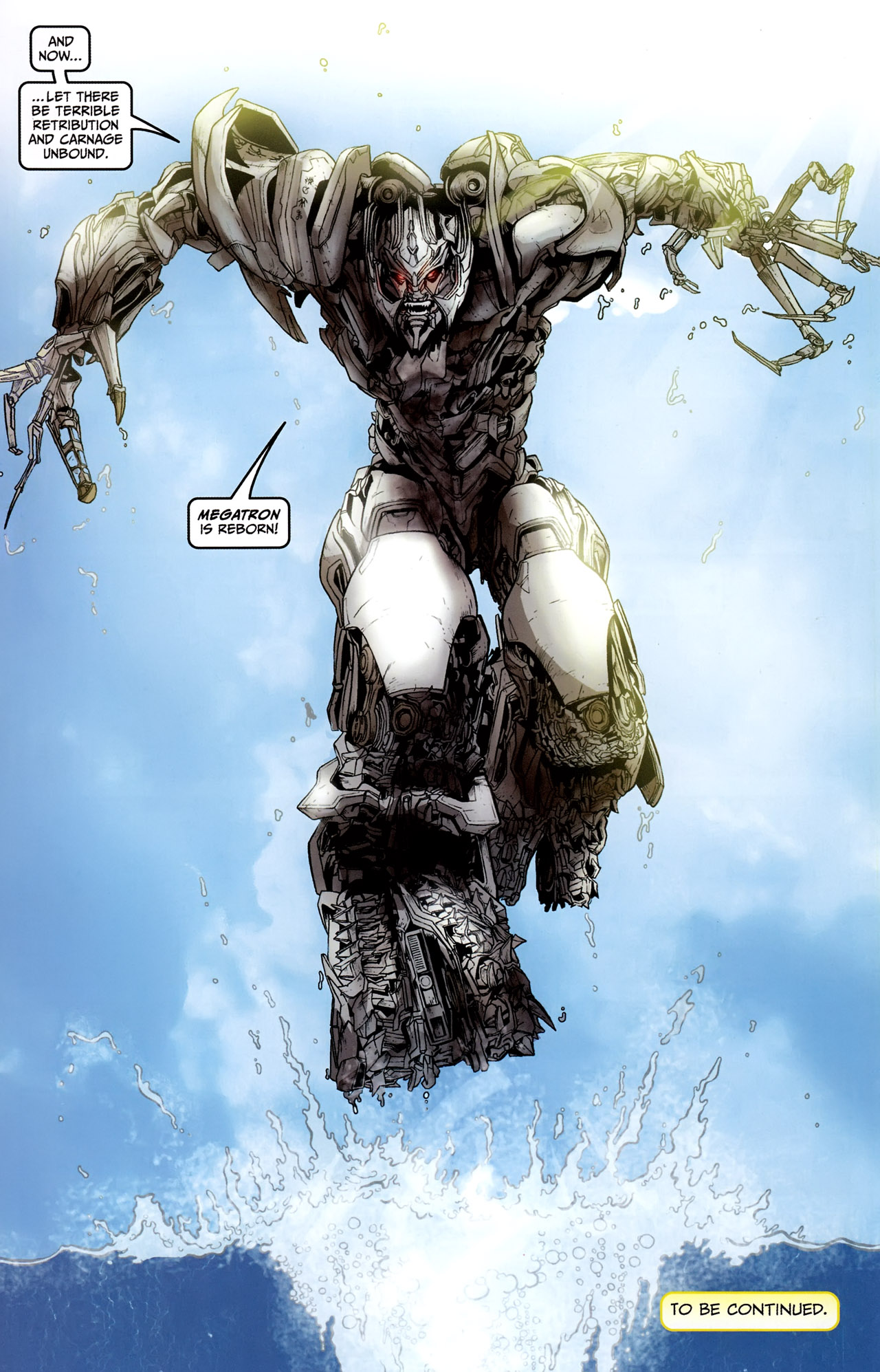 Read online Transformers: Revenge of the Fallen — Official Movie Adaptation comic -  Issue #1 - 25