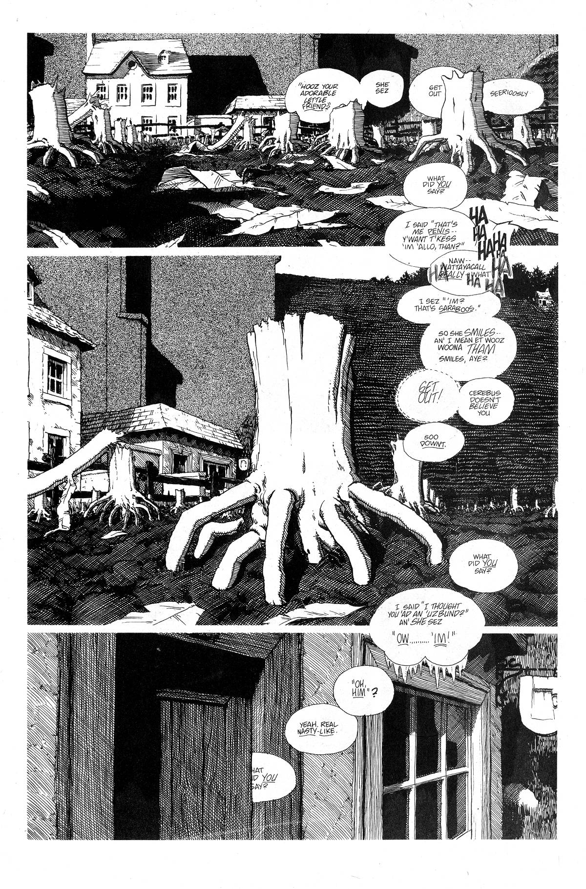 Read online Cerebus comic -  Issue #208 - 4