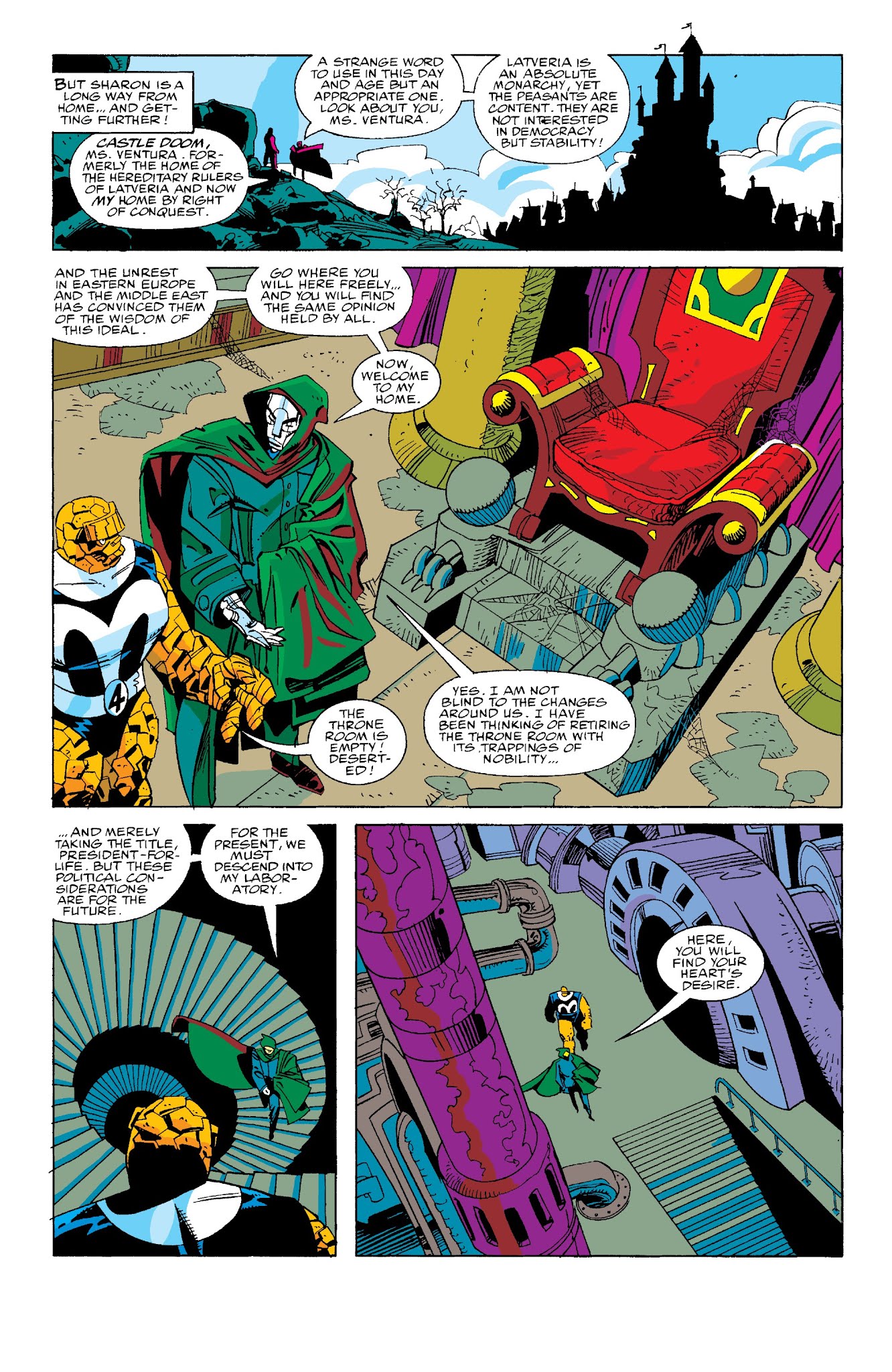 Read online Fantastic Four Visionaries: Walter Simonson comic -  Issue # TPB 3 (Part 1) - 94