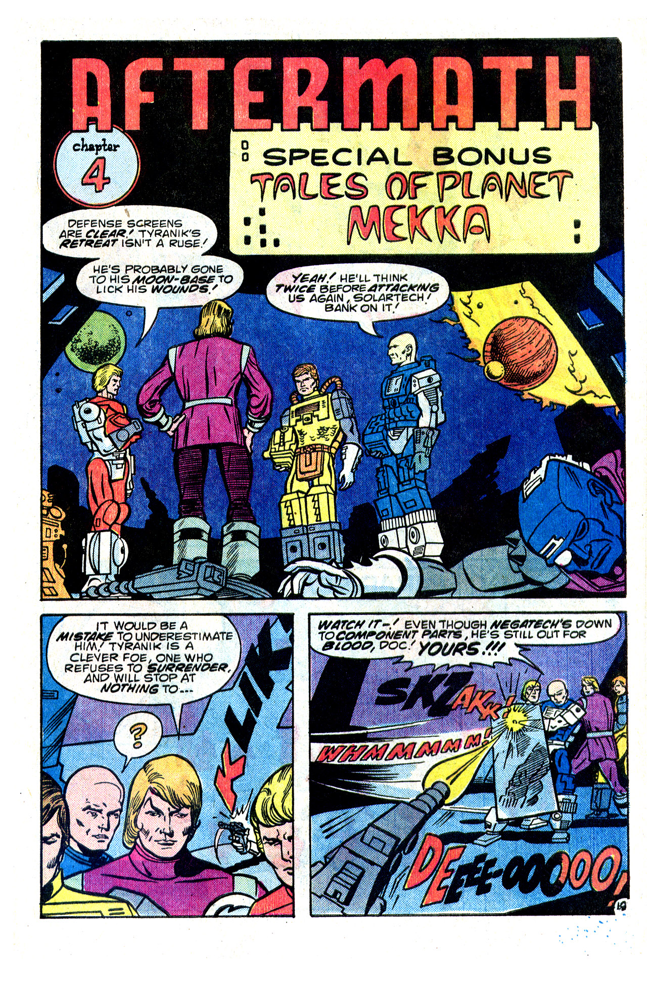 Read online ManTech Robot Warriors comic -  Issue #1 - 29