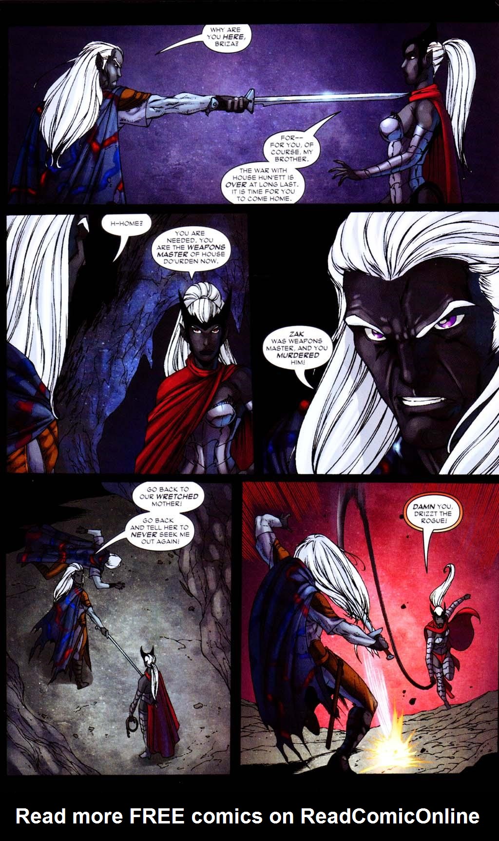 Read online Forgotten Realms: Exile comic -  Issue #1 - 22