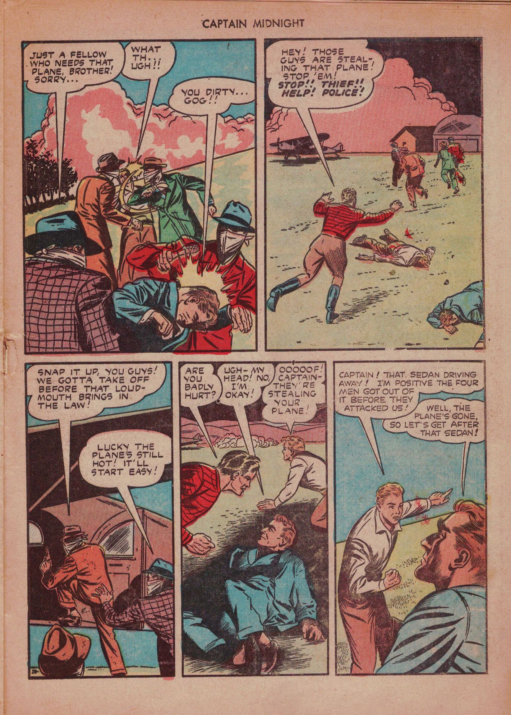 Read online Captain Midnight (1942) comic -  Issue #15 - 35