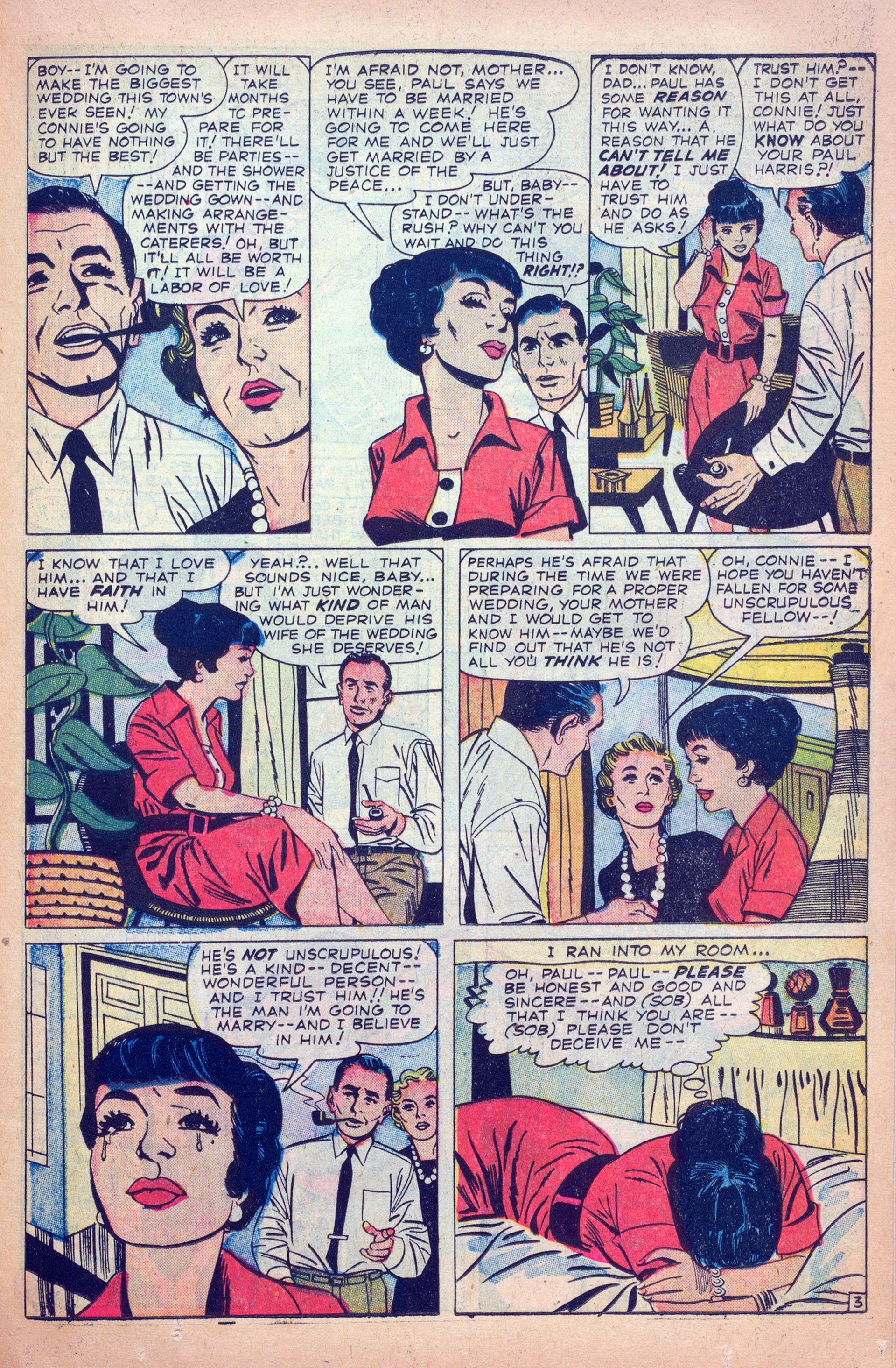 Read online Love Romances comic -  Issue #84 - 23