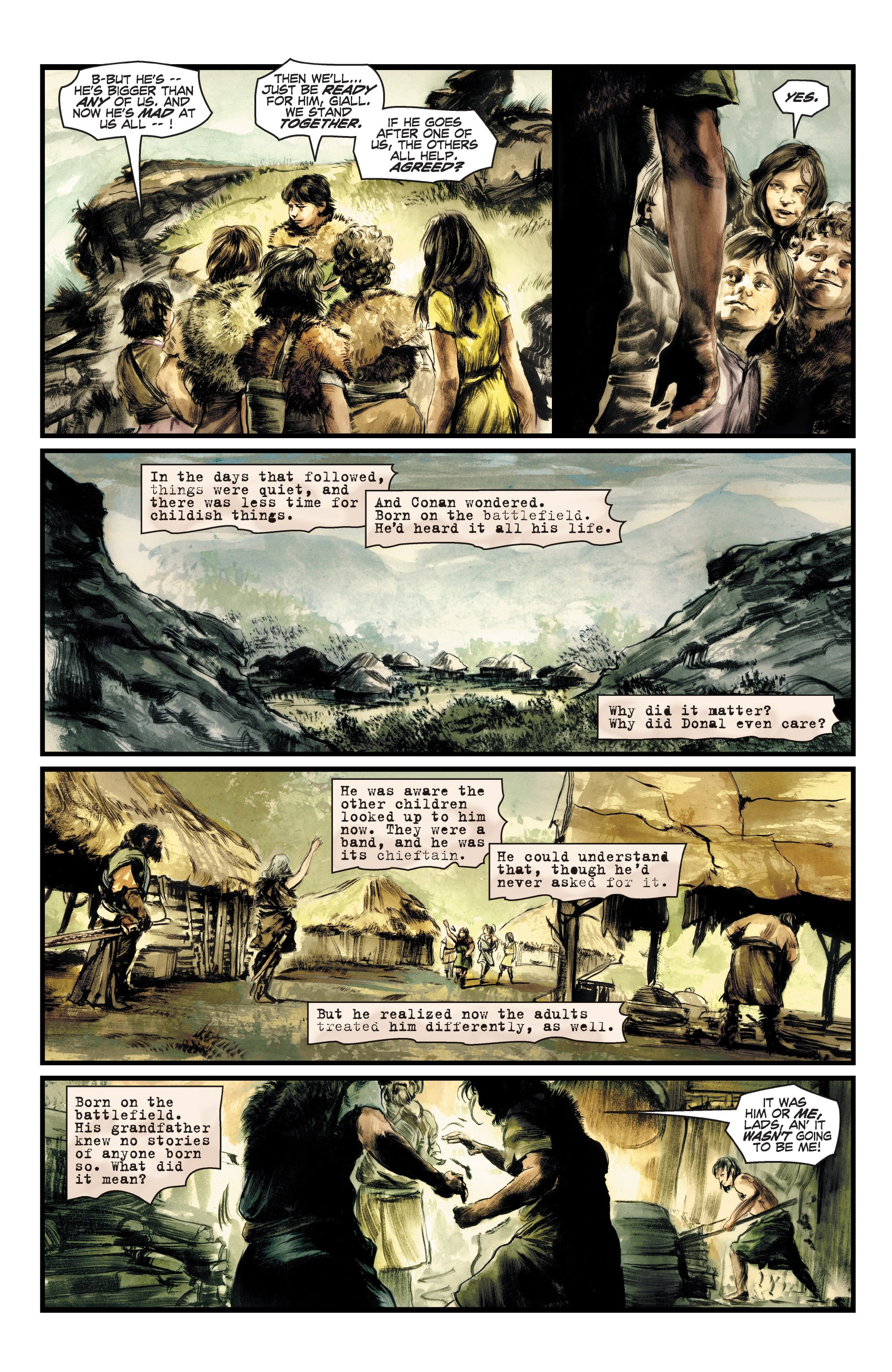 Read online Conan Chronicles Epic Collection comic -  Issue # TPB Out of the Darksome Hills (Part 2) - 95