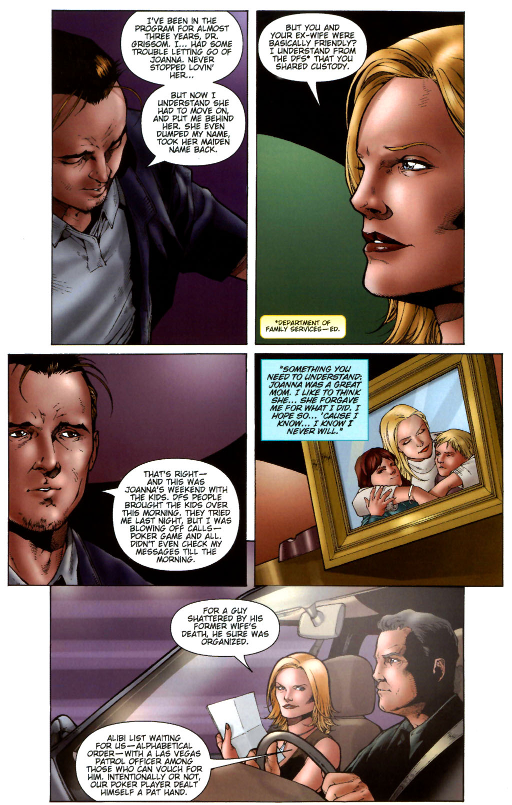 Read online CSI: Crime Scene Investigation: Demon House comic -  Issue #5 - 9