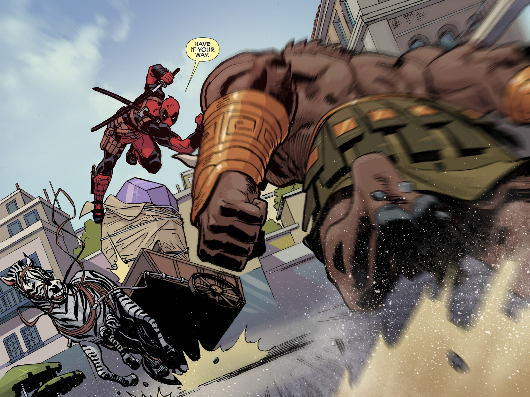 Read online Deadpool: The Gauntlet Infinite Comic comic -  Issue #3 - 31