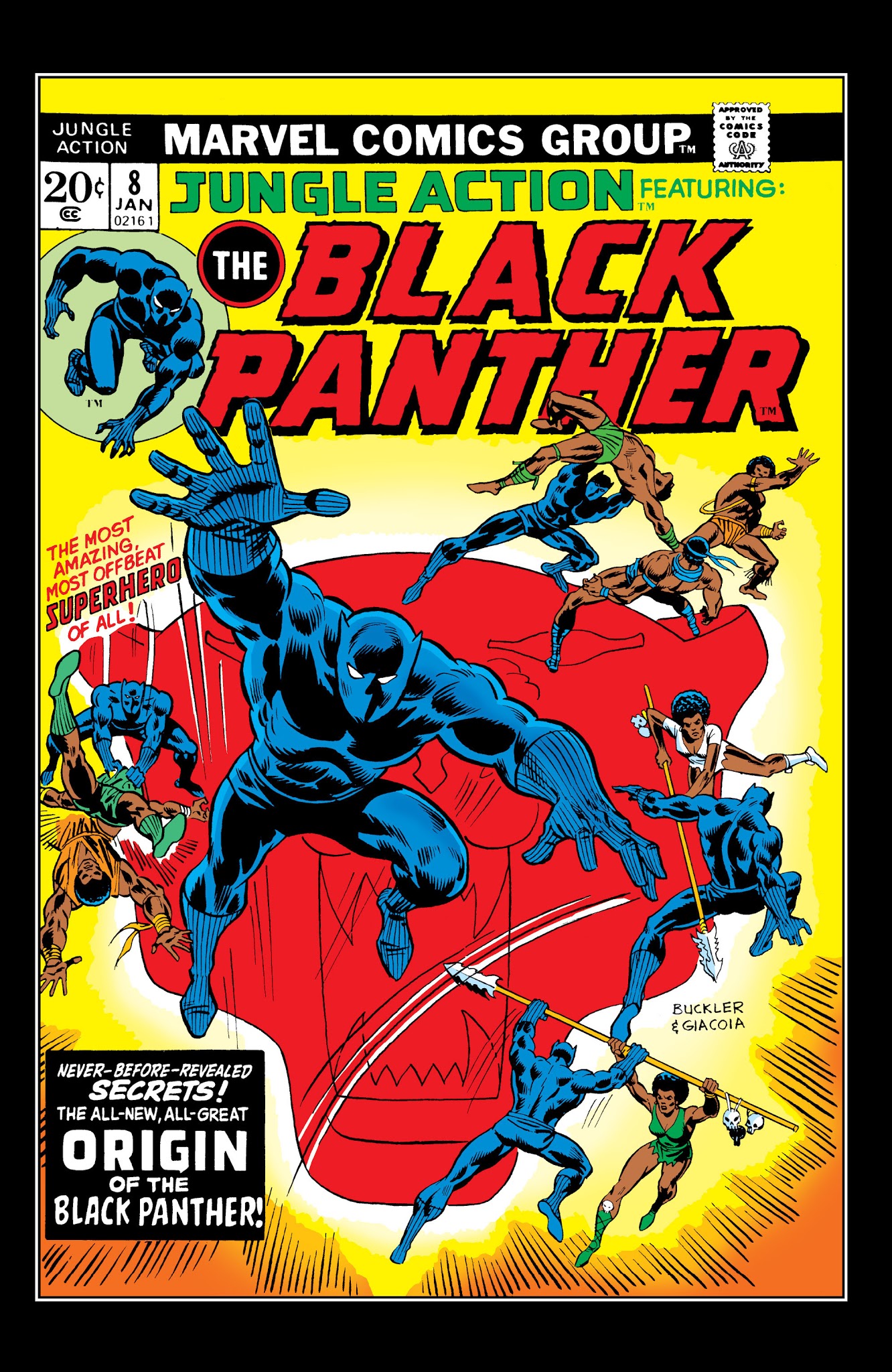 Read online Marvel Masterworks: The Black Panther comic -  Issue # TPB 1 - 39