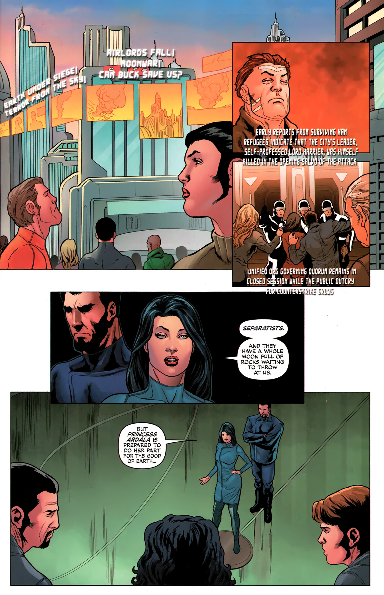 Read online Buck Rogers (2009) comic -  Issue #11 - 16