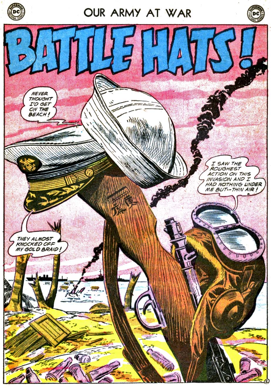 Read online Our Army at War (1952) comic -  Issue #58 - 27