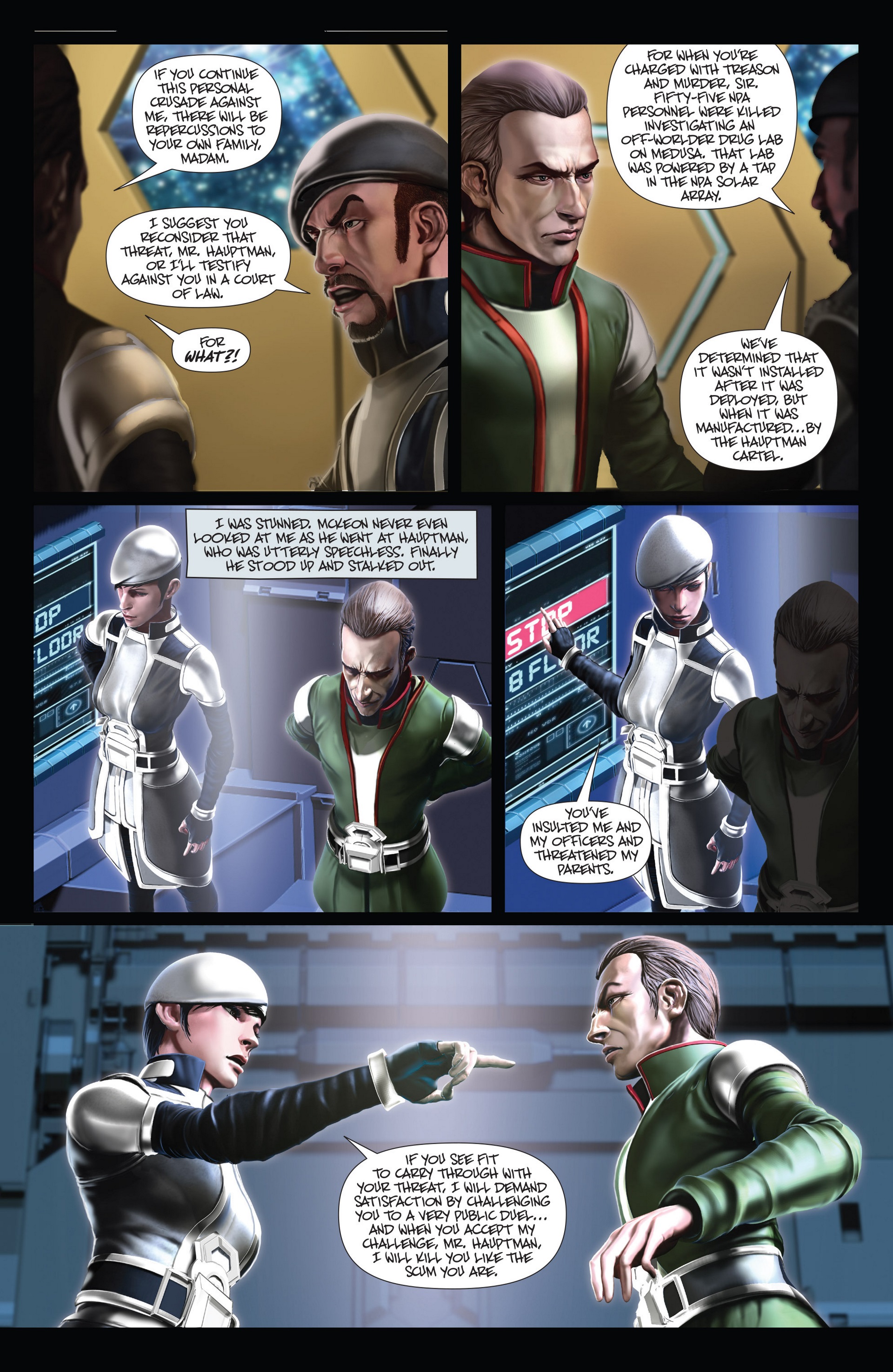 Read online Tales of Honor (2014) comic -  Issue #3 - 17