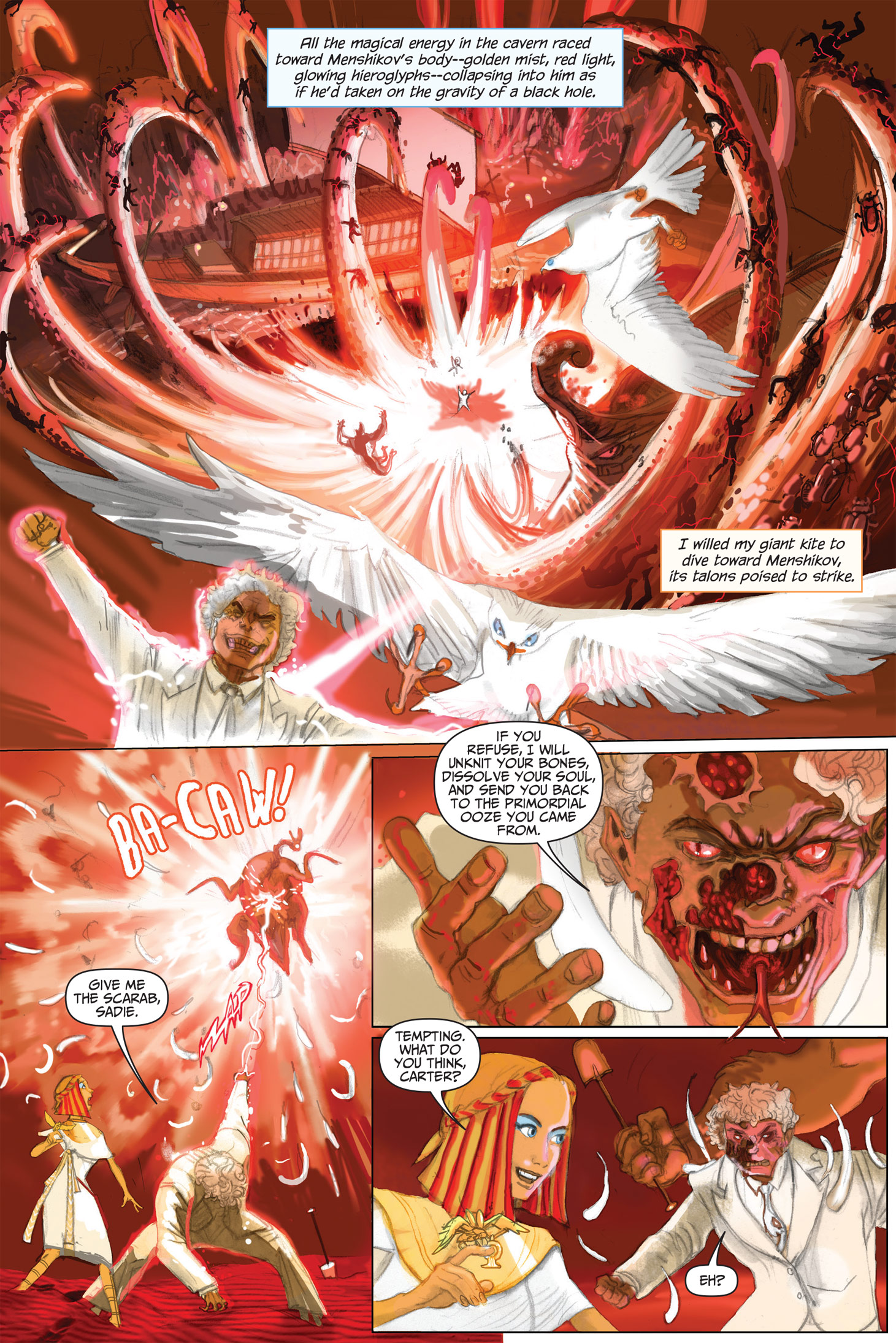 Read online The Kane Chronicles comic -  Issue # TPB 2 - 127