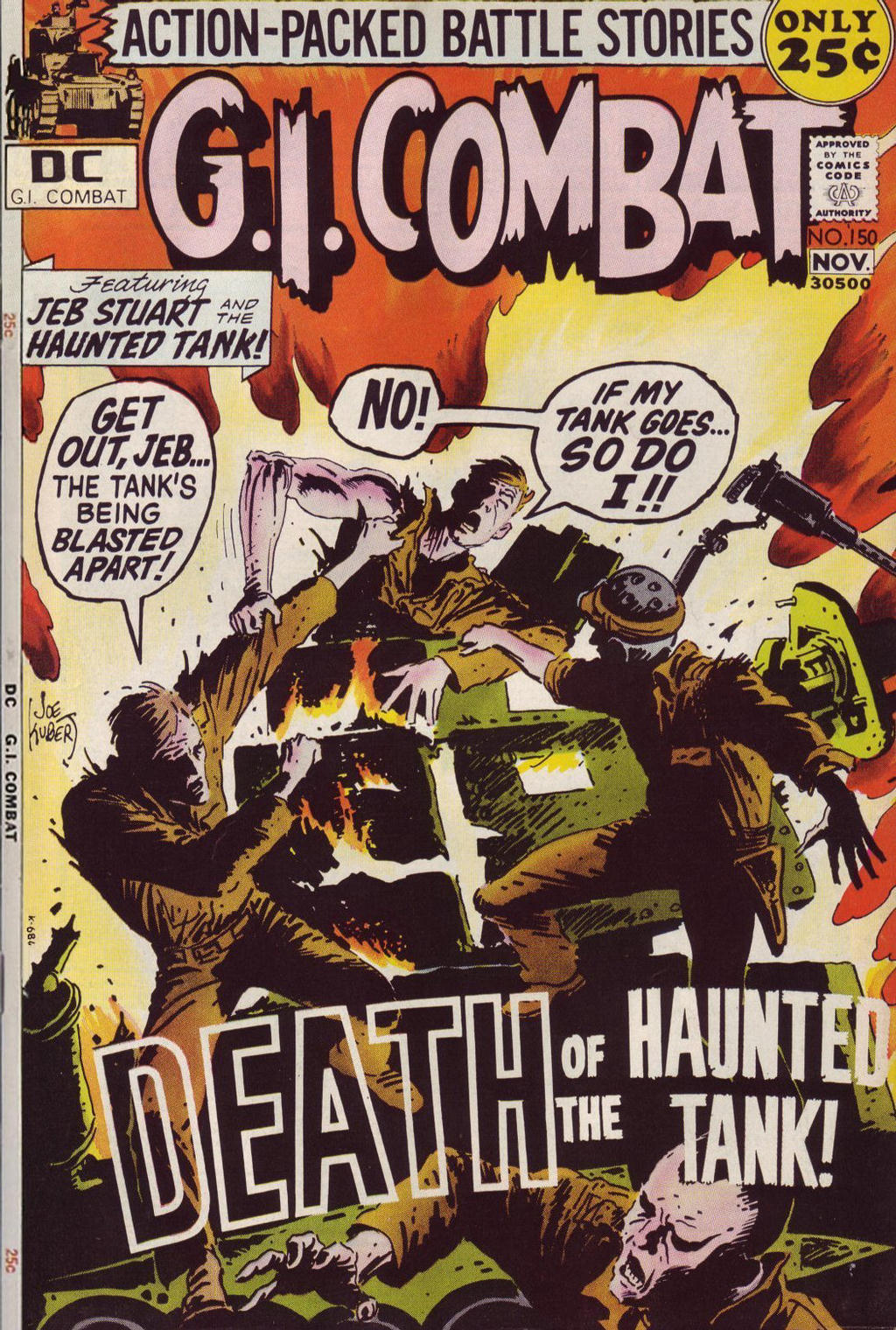 Read online G.I. Combat (1952) comic -  Issue #150 - 1
