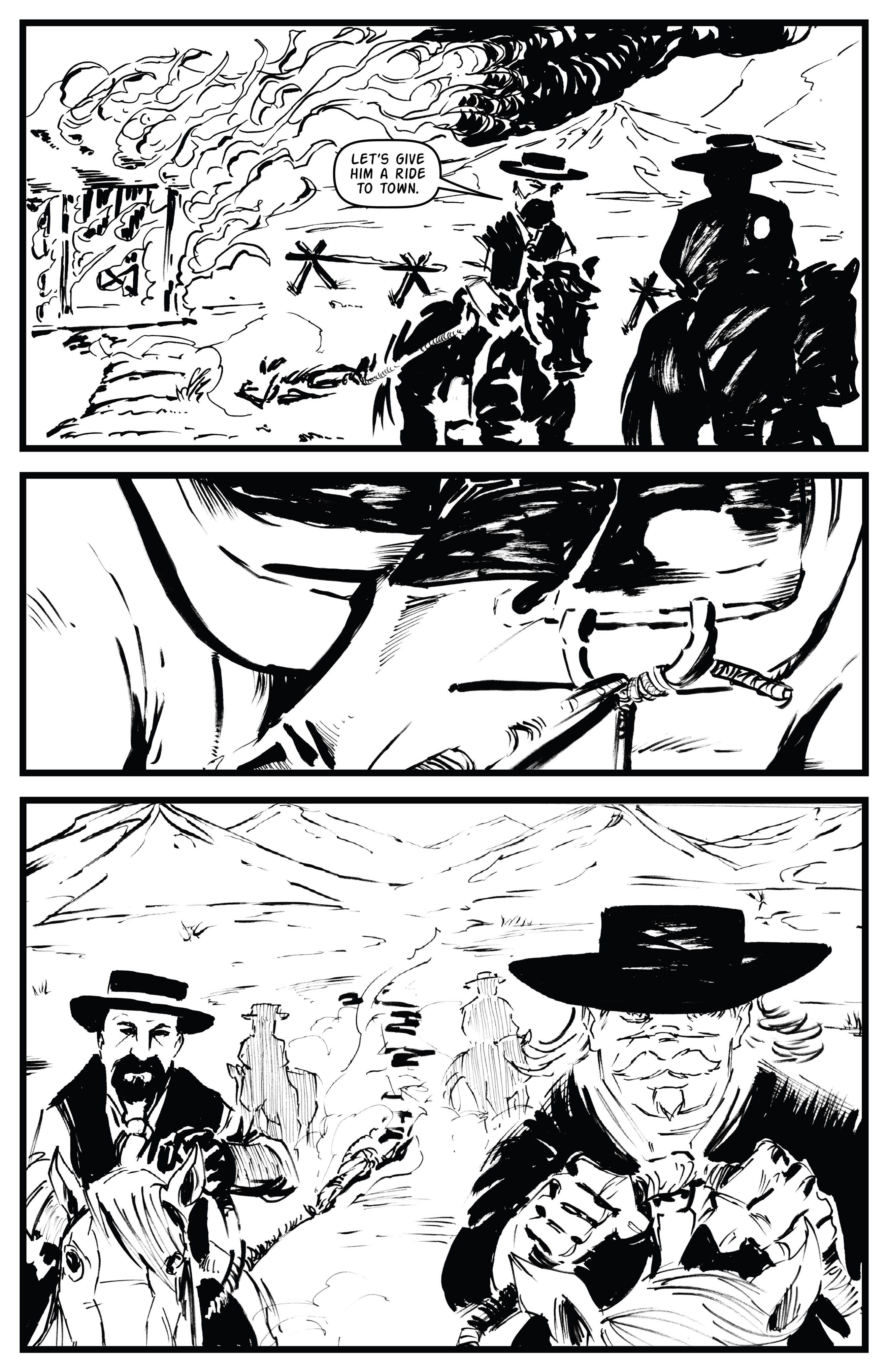 Read online Weird Western Adventures: Bea and James comic -  Issue # TPB - 63
