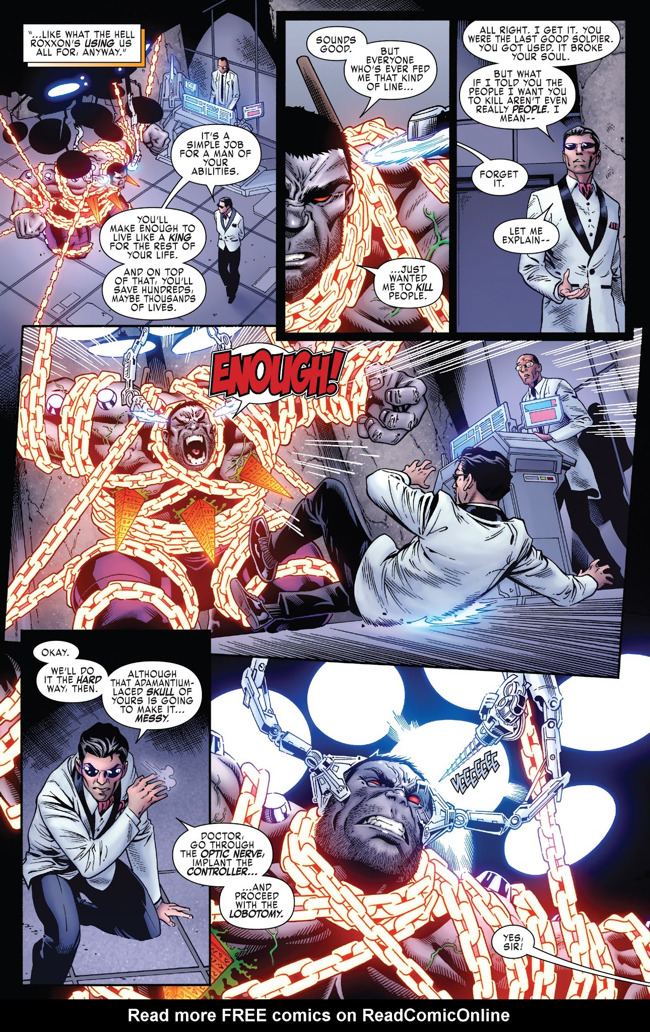 Read online Weapon H comic -  Issue #5 - 8