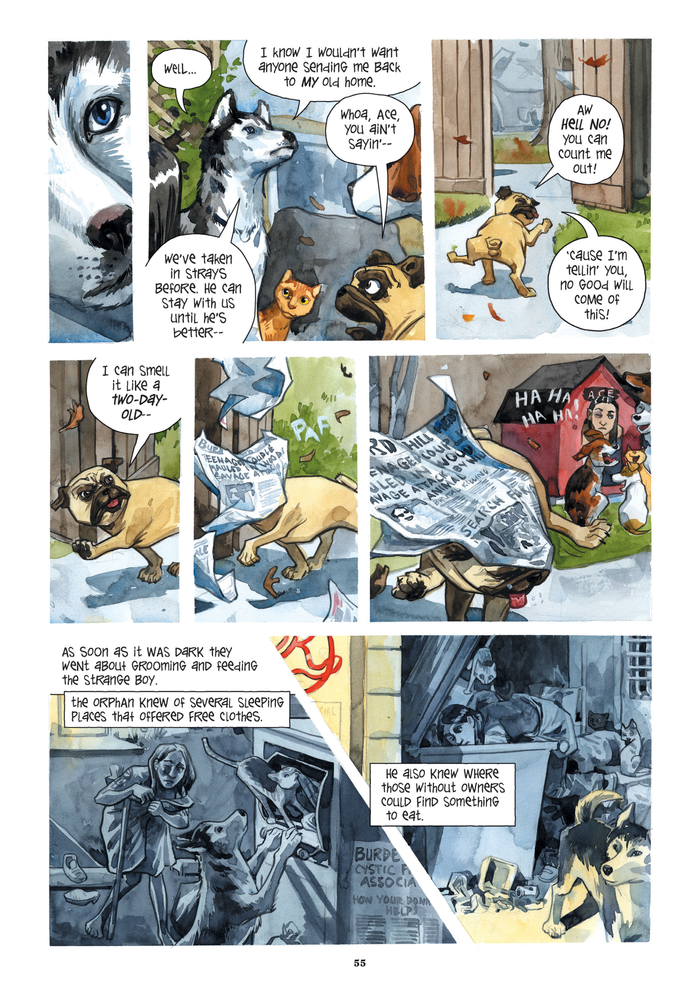 Read online Beasts of Burden: Animal Rites comic -  Issue # TPB - 52