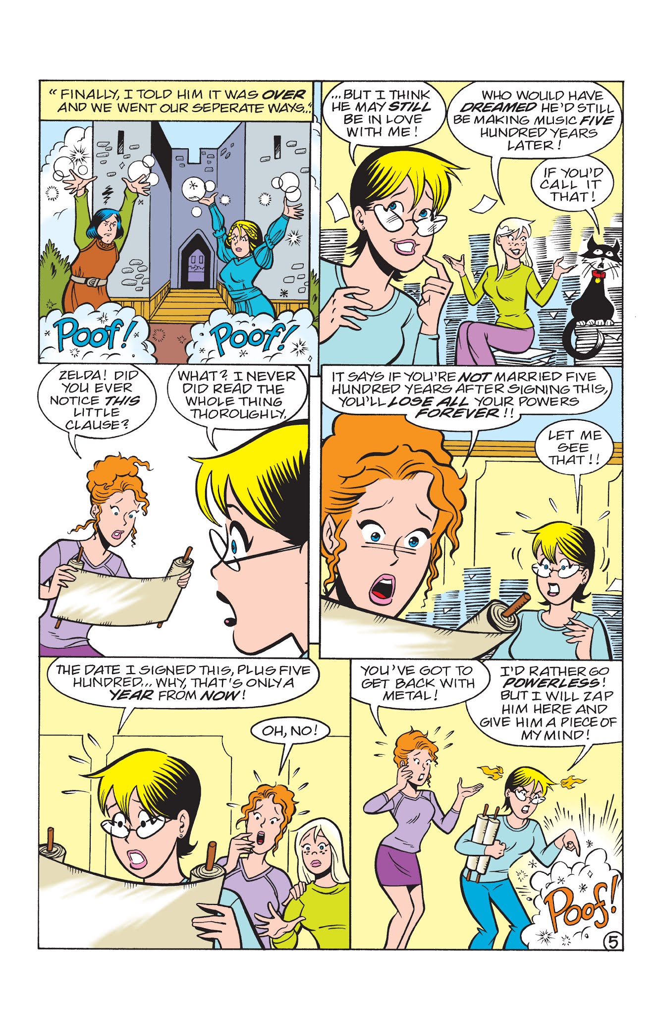 Read online Sabrina the Teenage Witch (2000) comic -  Issue #42 - 6