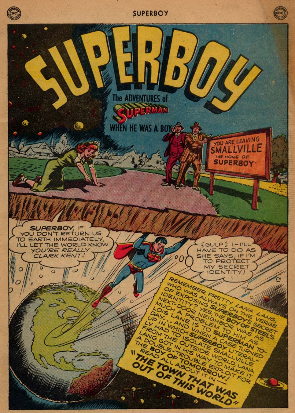 Read online Superboy (1949) comic -  Issue #11 - 2