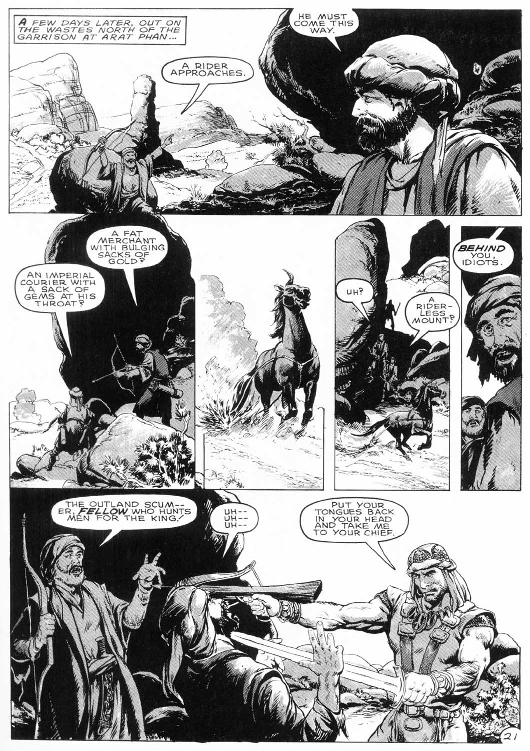Read online The Savage Sword Of Conan comic -  Issue #153 - 24