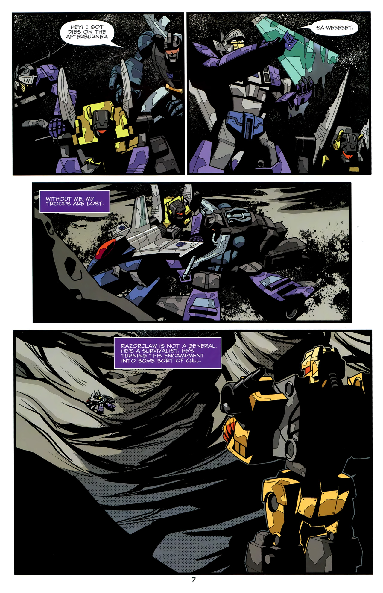 Read online The Transformers (2009) comic -  Issue #7 - 10