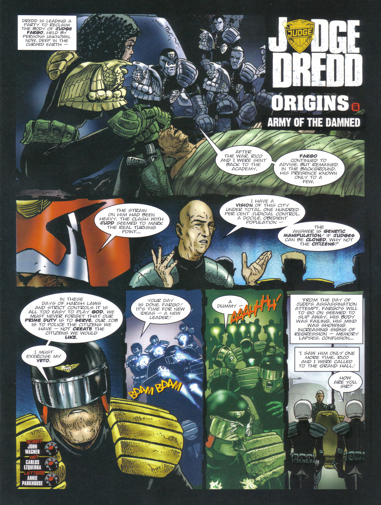 Read online Judge Dredd Origins comic -  Issue # TPB - 110