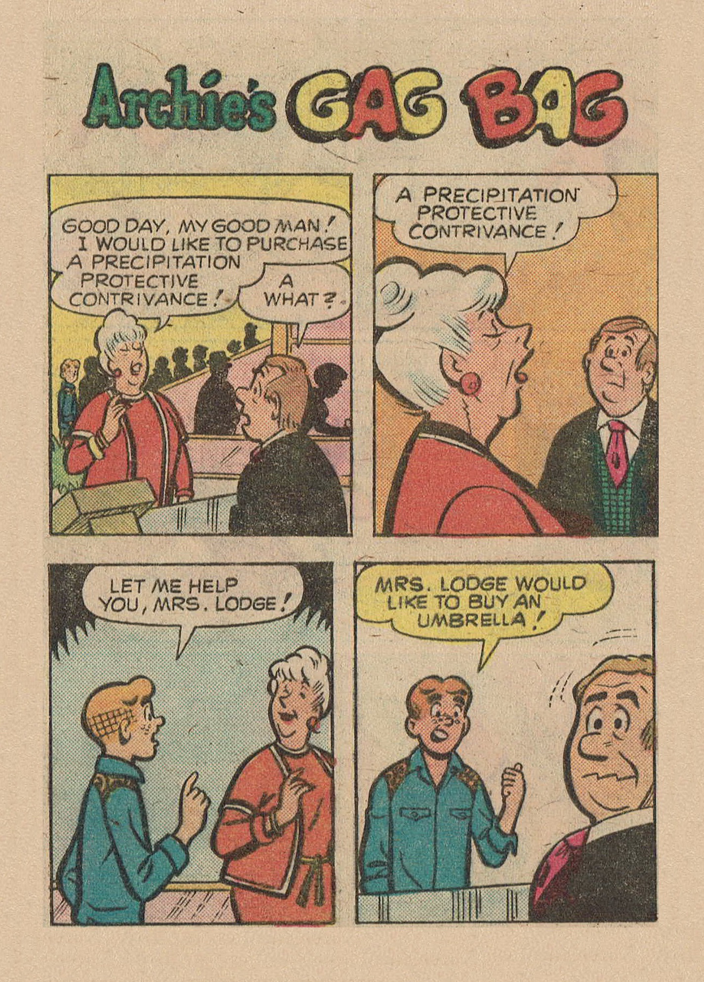 Read online Archie Digest Magazine comic -  Issue #42 - 104