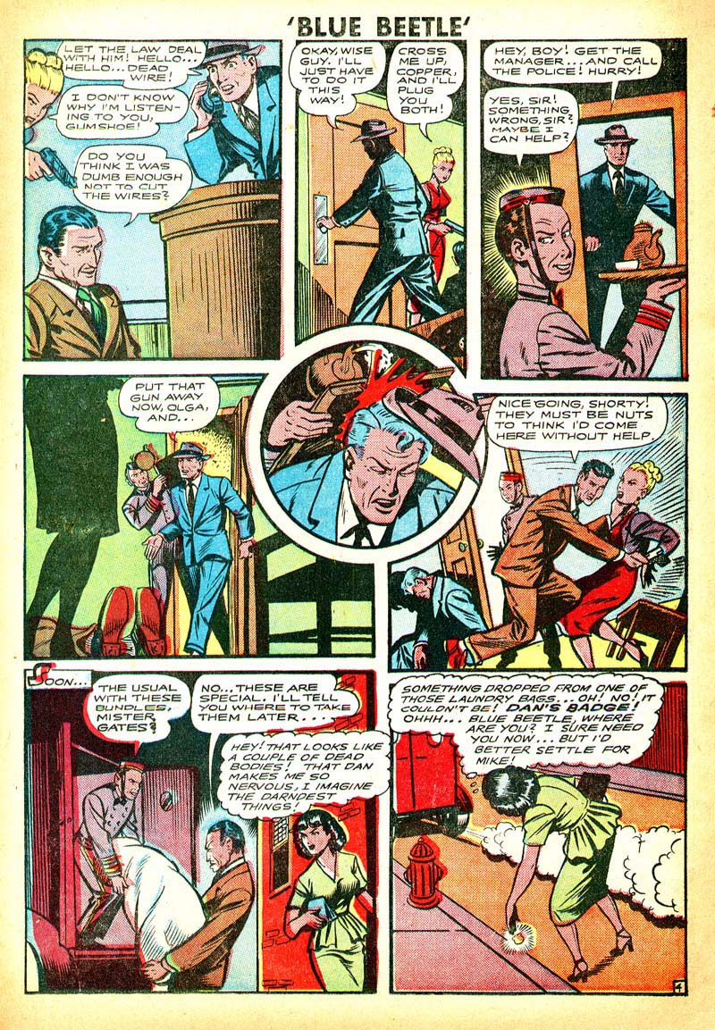Read online The Blue Beetle comic -  Issue #56 - 15