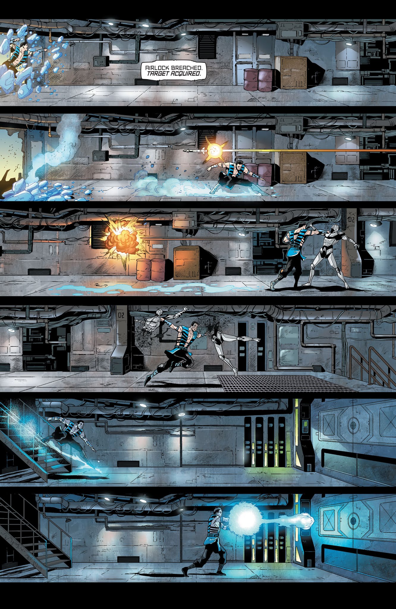 Read online Mortal Kombat X [I] comic -  Issue # _TPB 3 - 110
