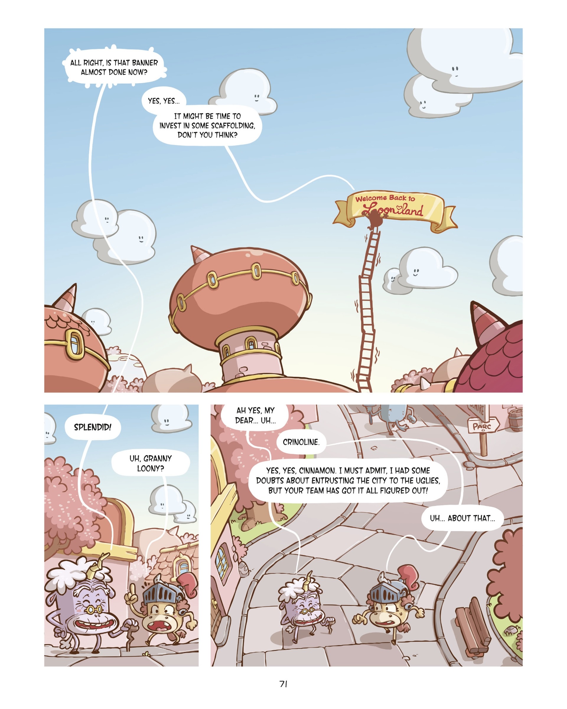 Read online Loonicorns comic -  Issue #1 - 69