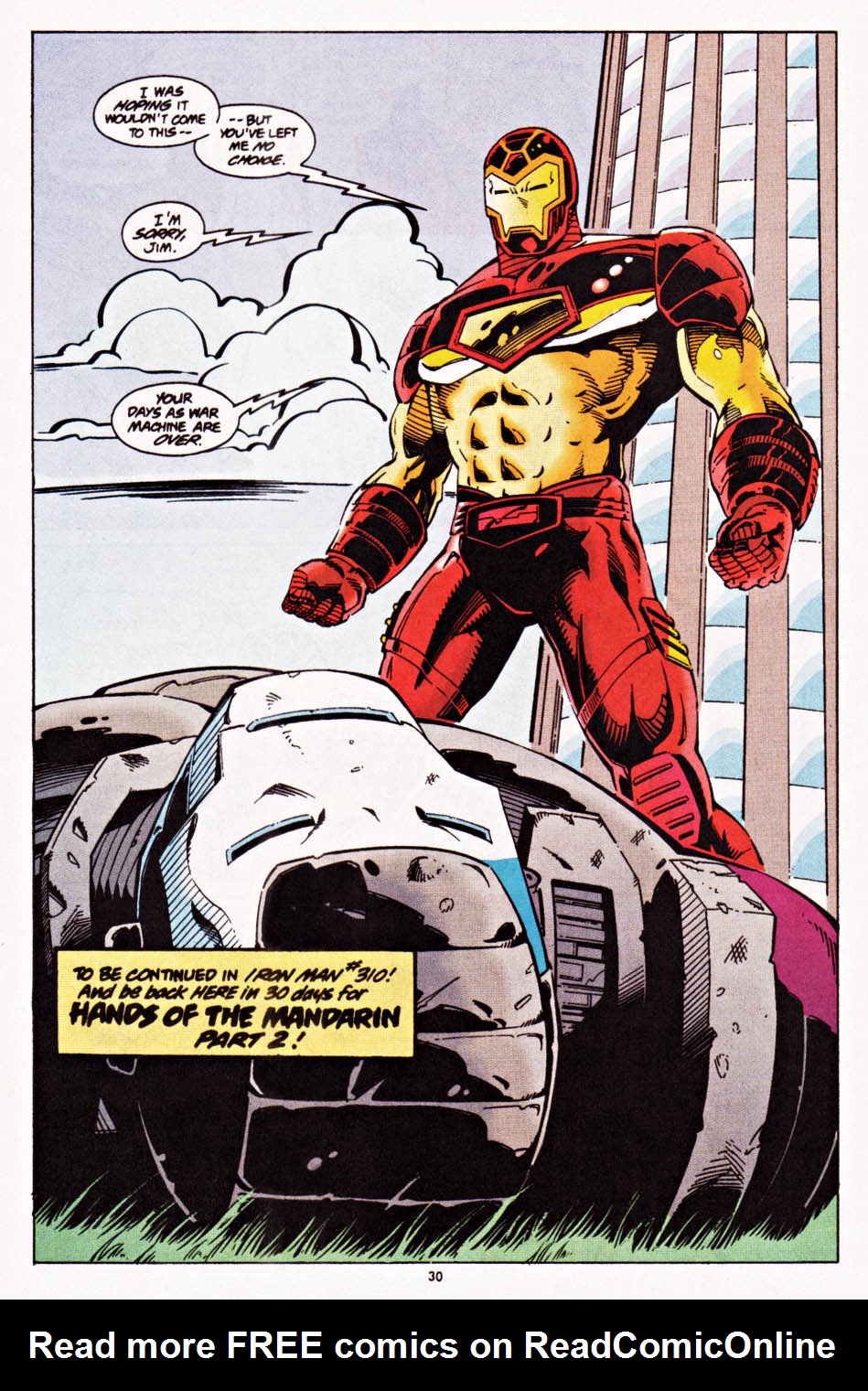 Read online War Machine (1994) comic -  Issue #8 - 23