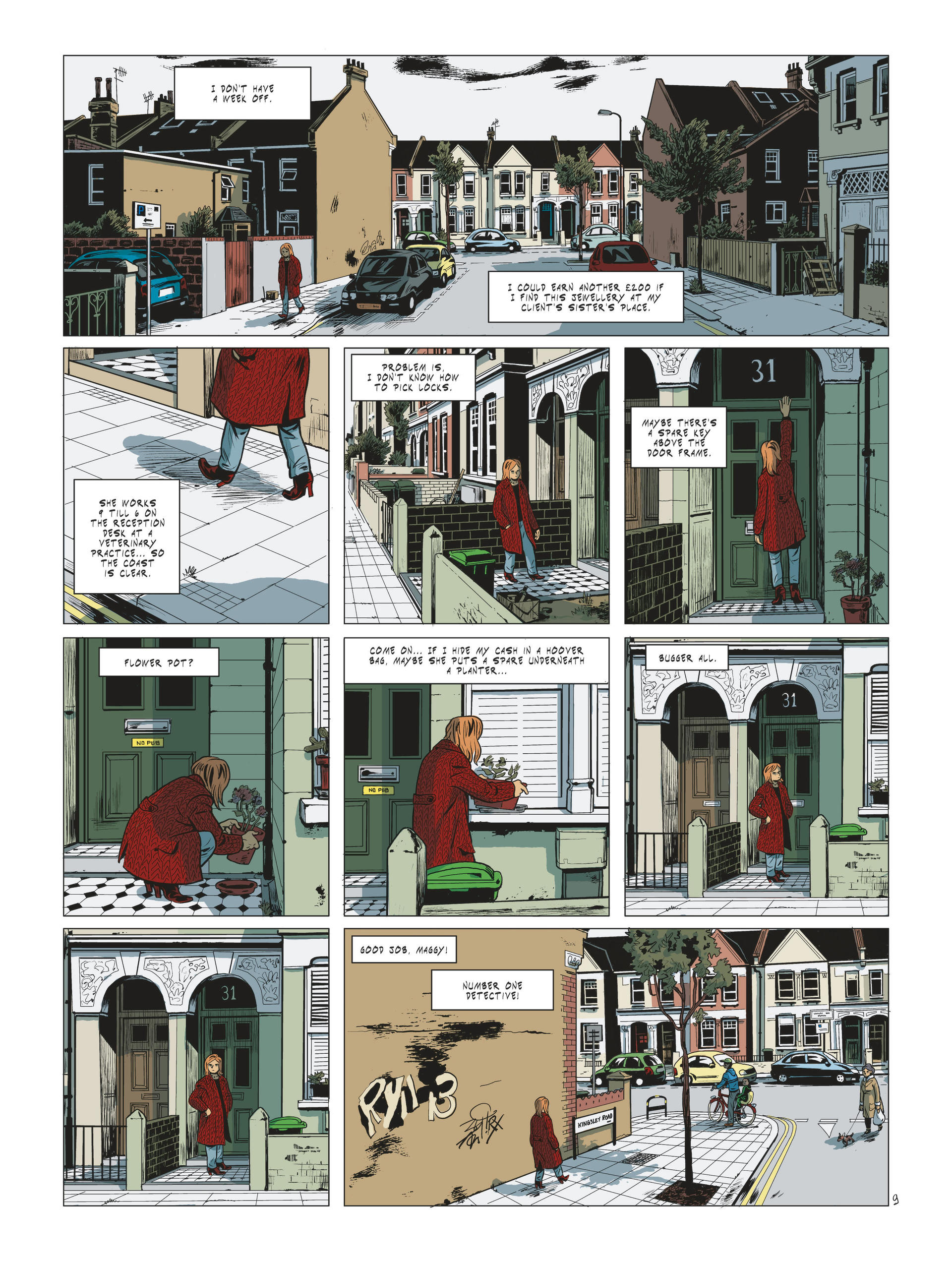 Read online Maggy Garrisson comic -  Issue #2 - 11