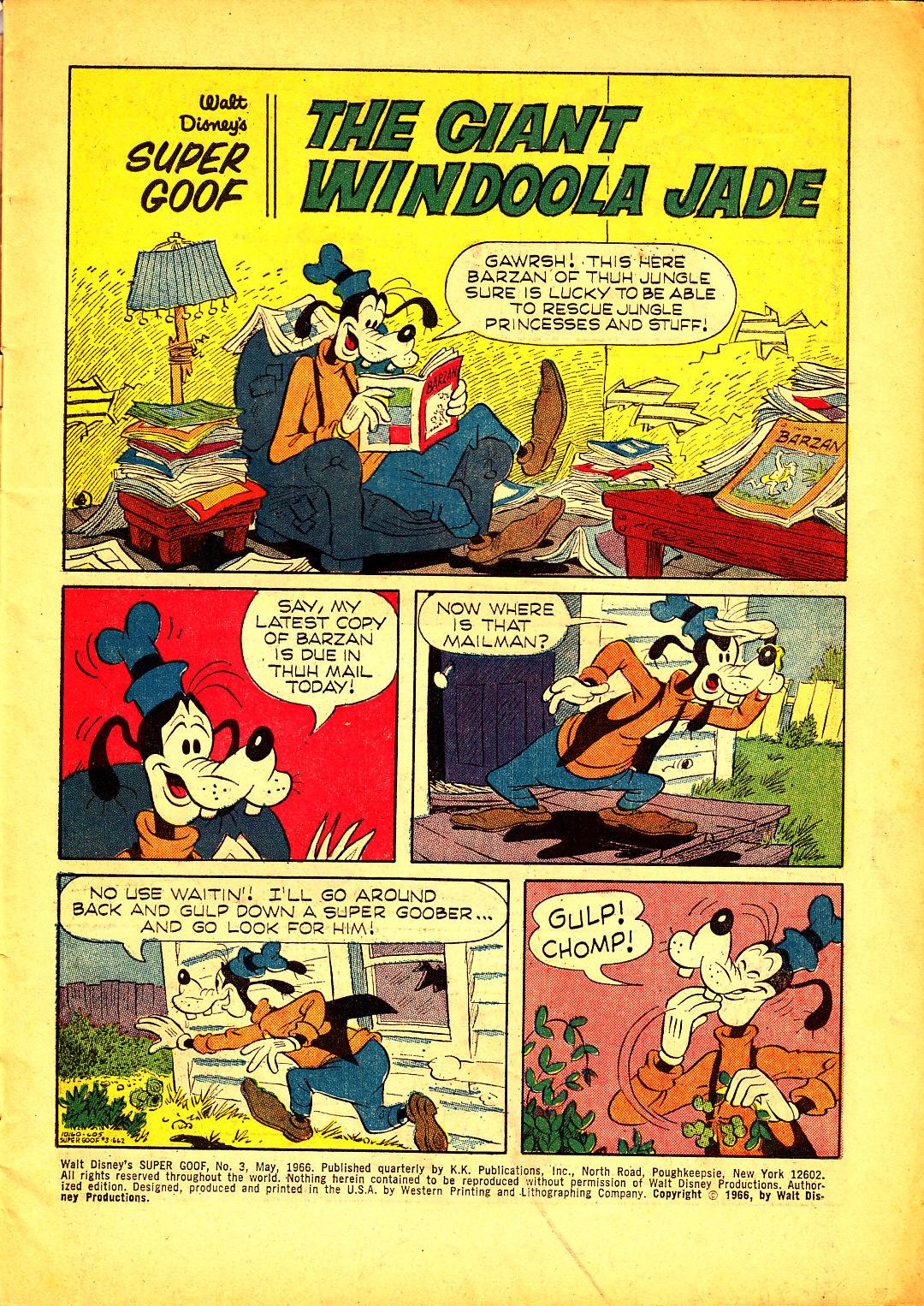 Read online Super Goof comic -  Issue #3 - 3