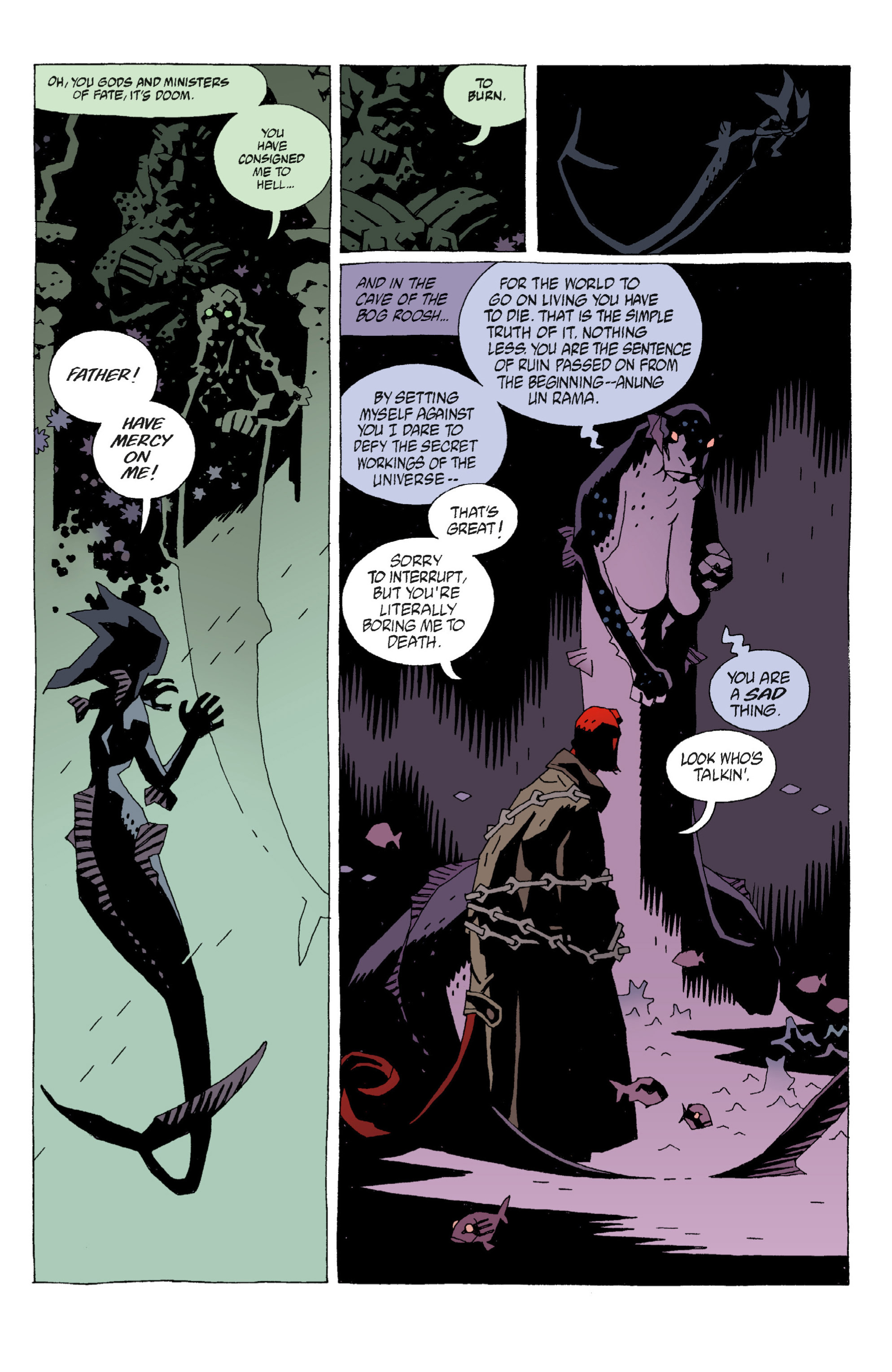 Read online Hellboy comic -  Issue #6 - 41